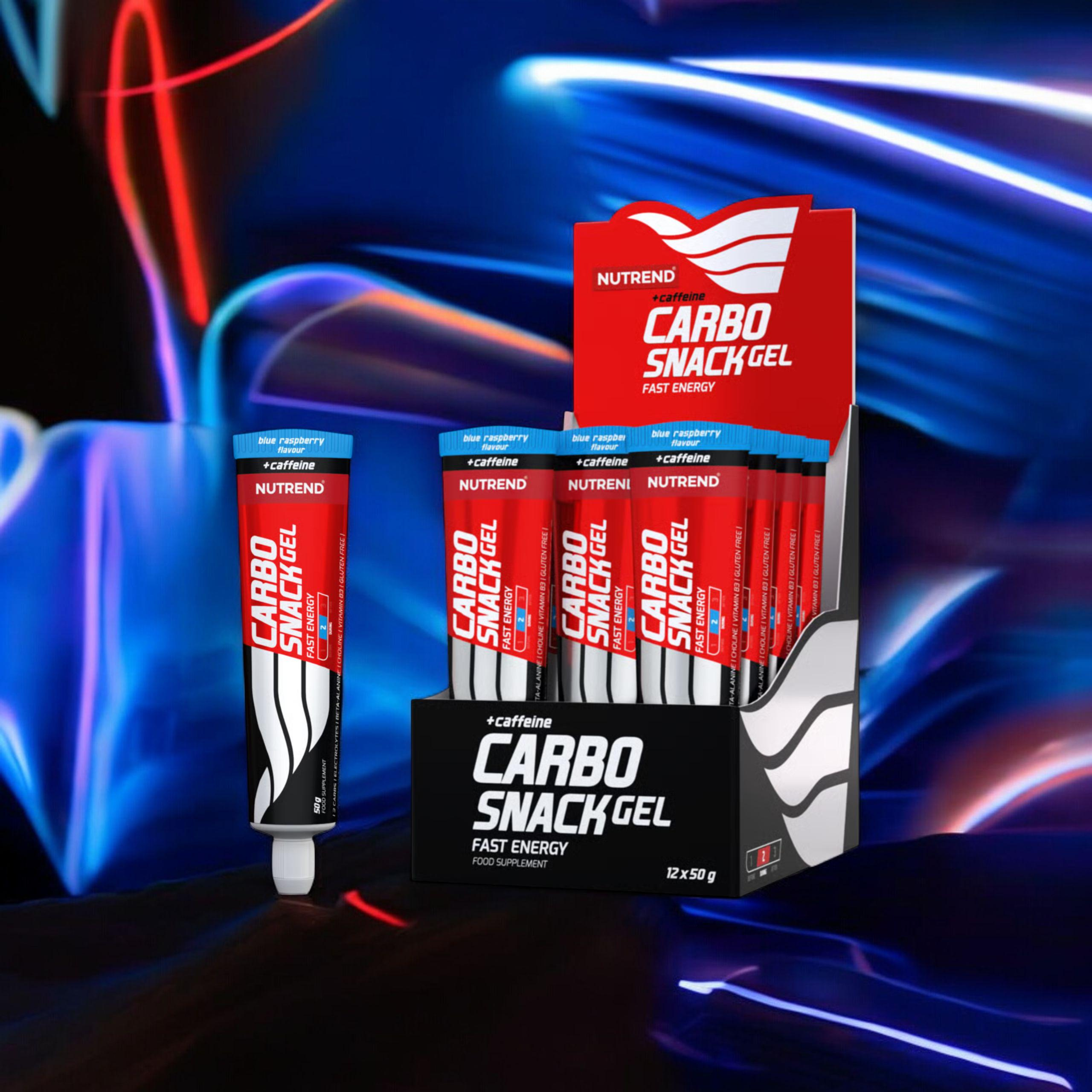 NUTREND - Carbosnack with Caffeine - 12x 50g