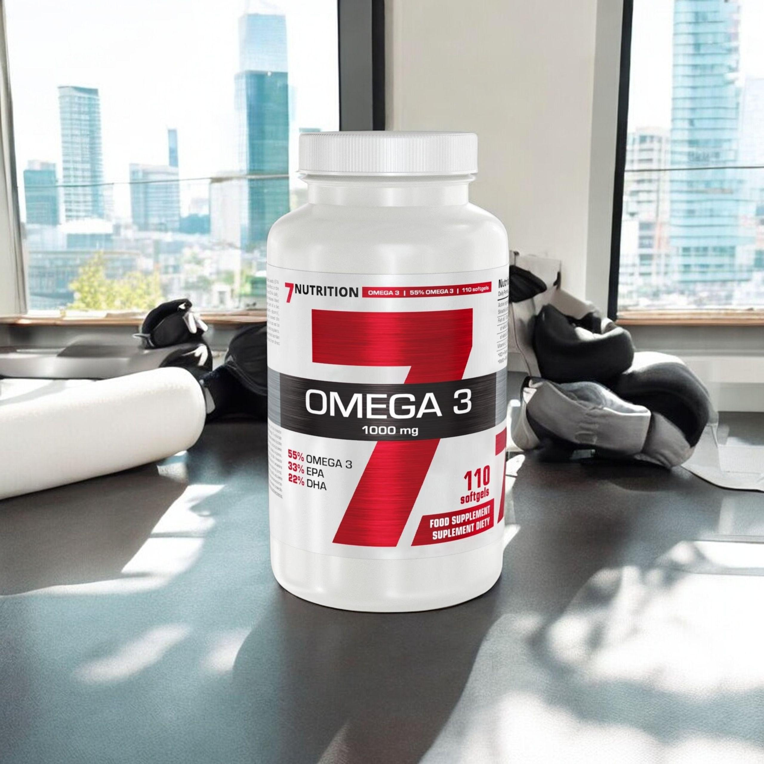 7 NUTRITION - Omega 3 1000mg - 3x 110caps.