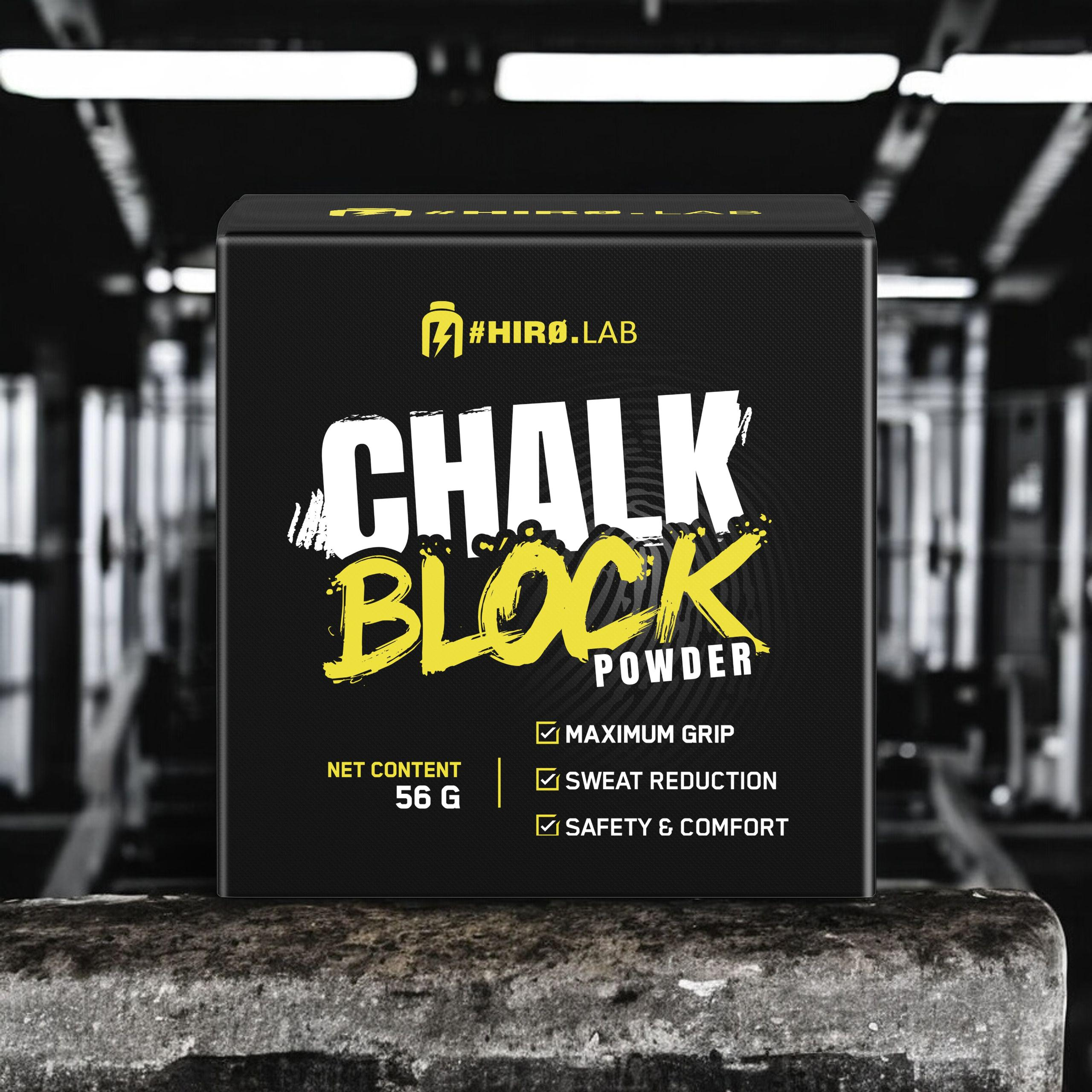 Hiro.Lab Chalk Block Powder - 56g - Magnezja w kostce