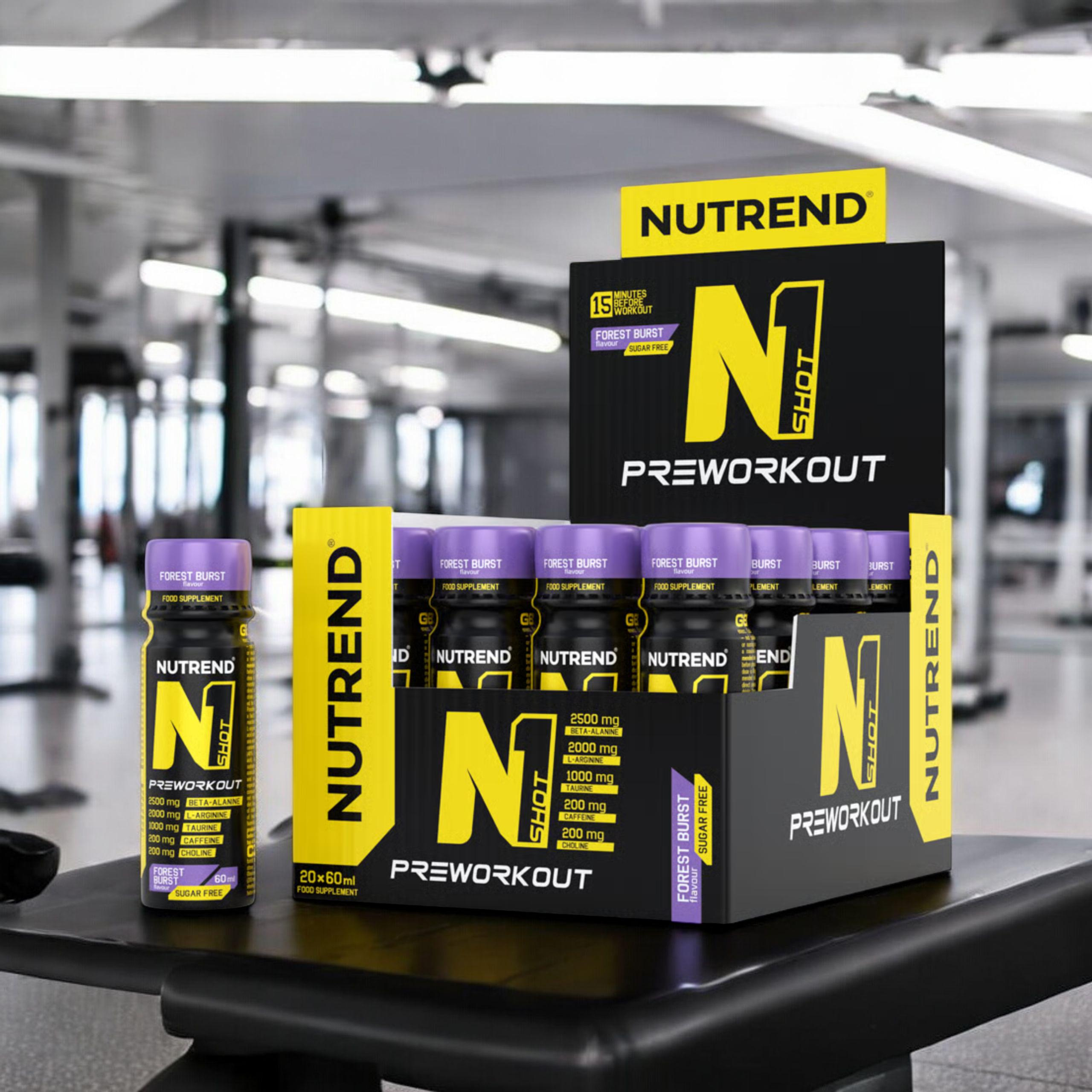 NUTREND - Shot PreWorkout - 20x 2x 60ml