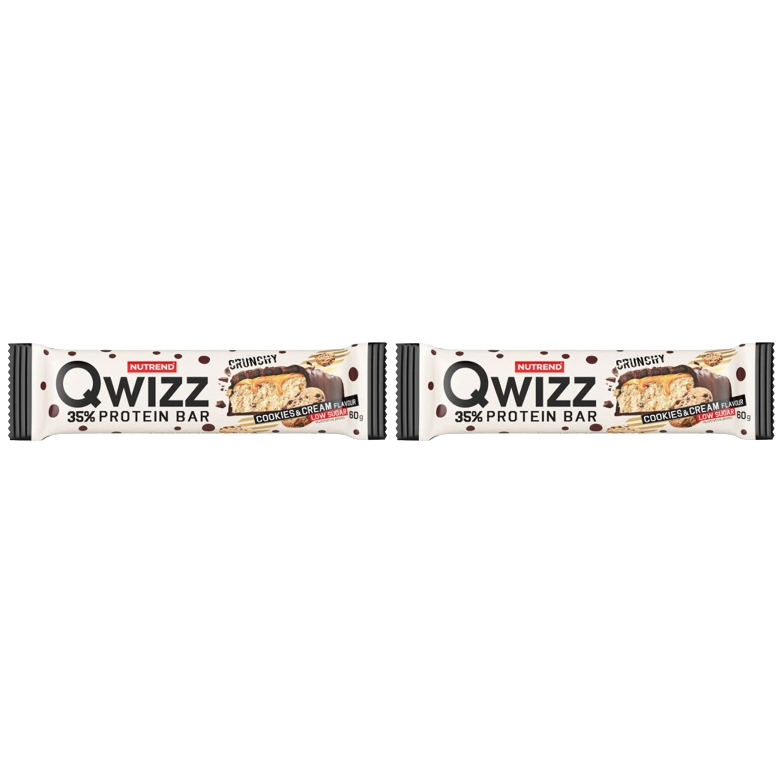 NUTREND Baton QWIZZ Protein Bar - 2x 60g