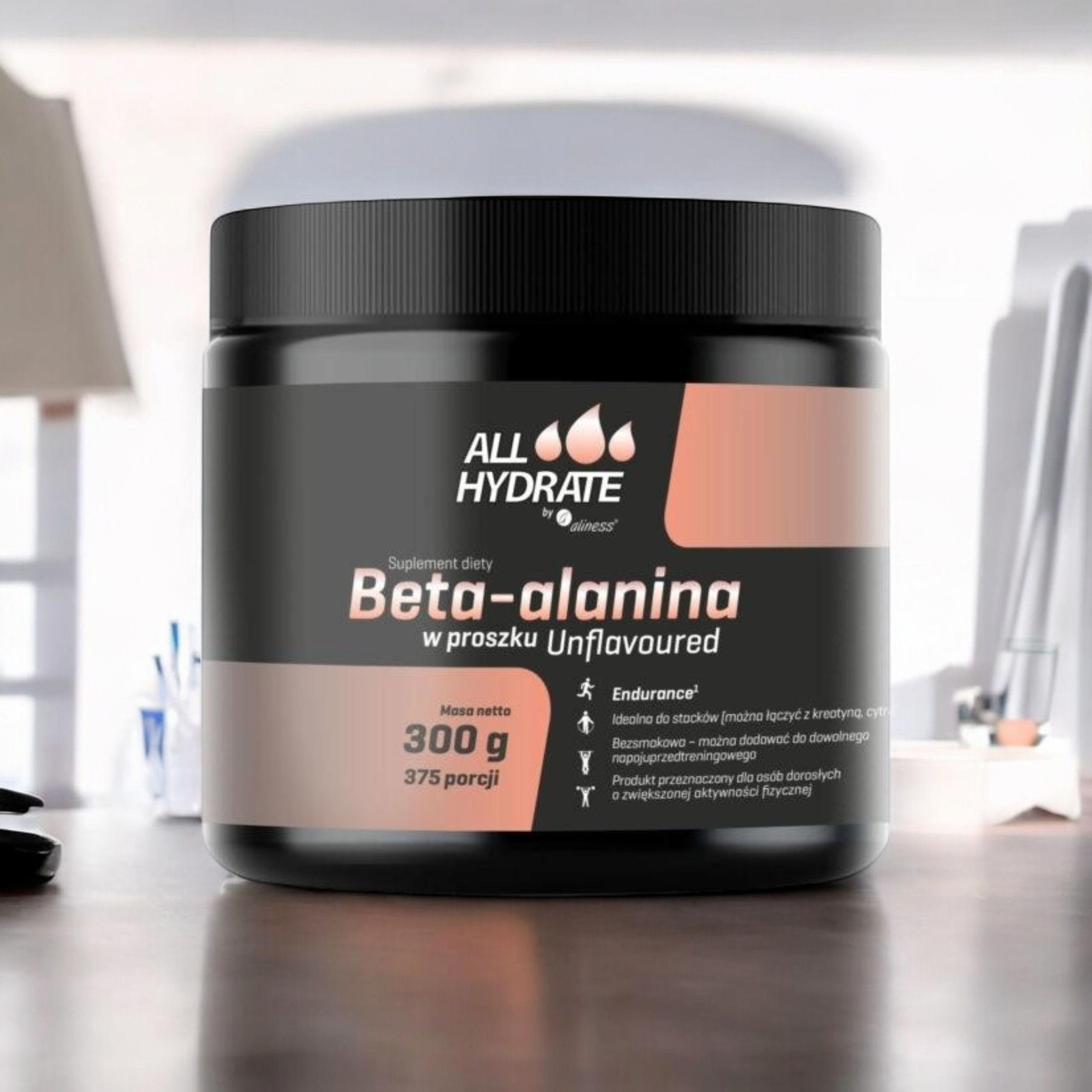 ALINESS - ALL Hydrate Beta-Alanina - 3x 300g - Natural
