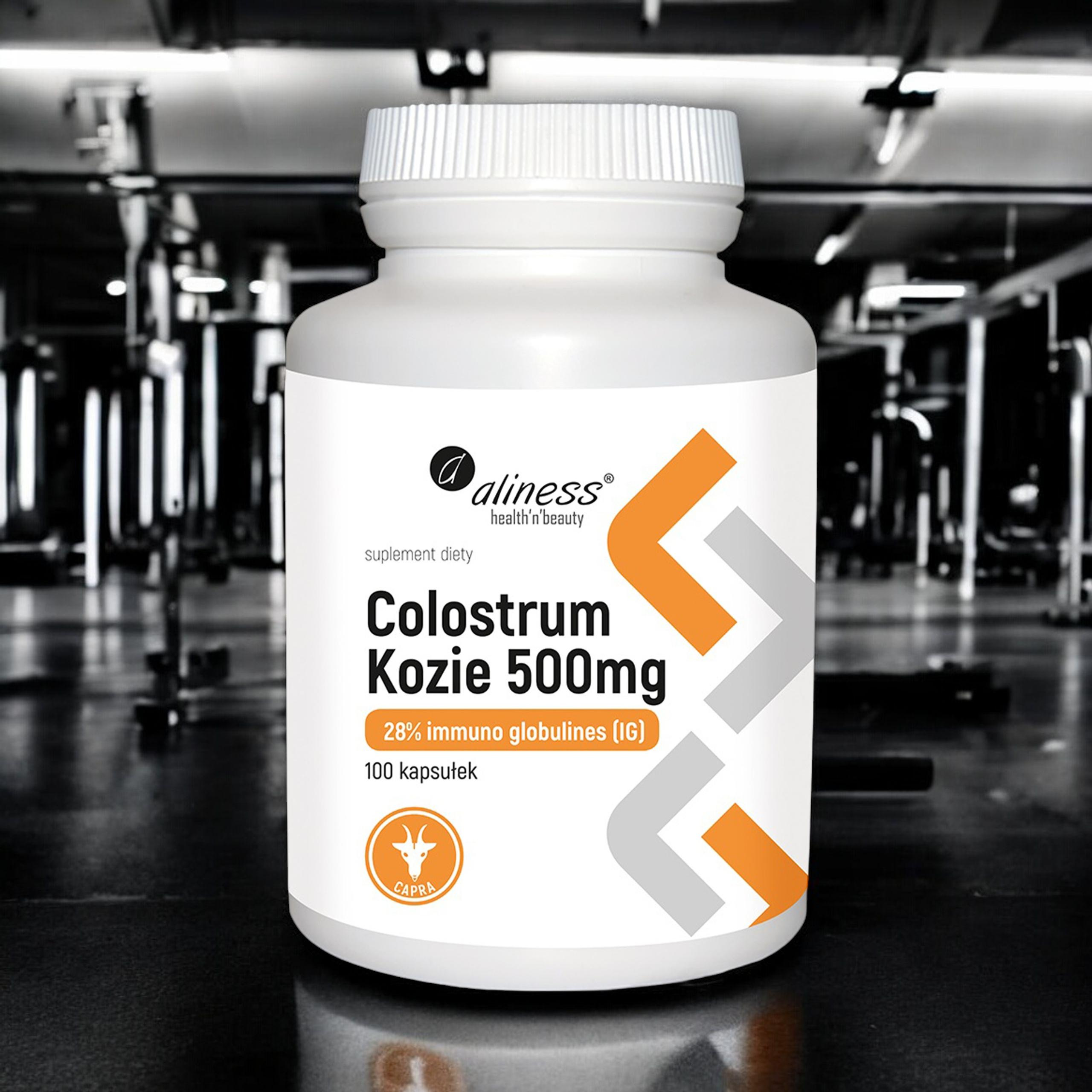 Aliness Colostrum Kozie 500mg - 2x 100caps.