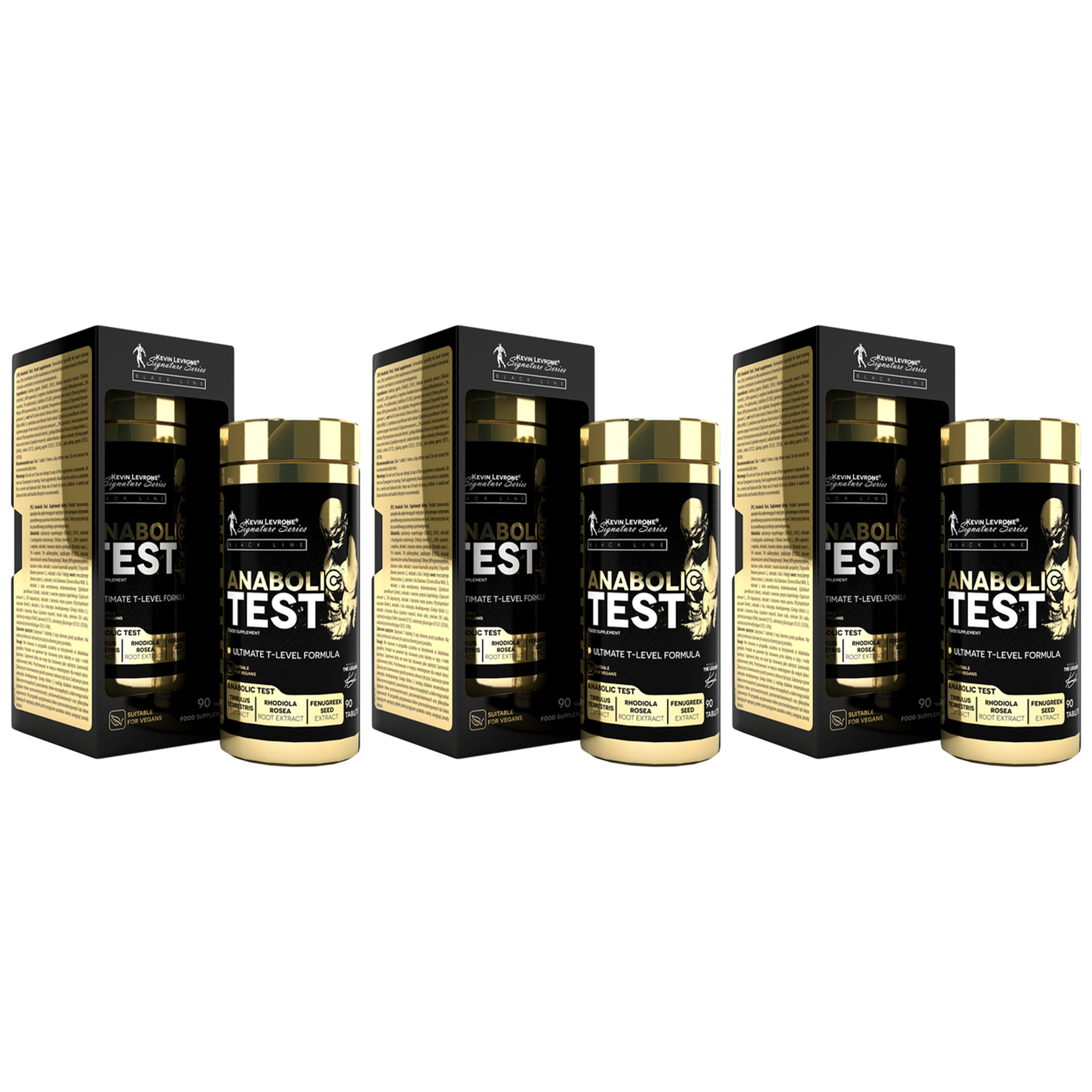 KEVIN LEVRONE Anabolic Test - 3x 90tabs