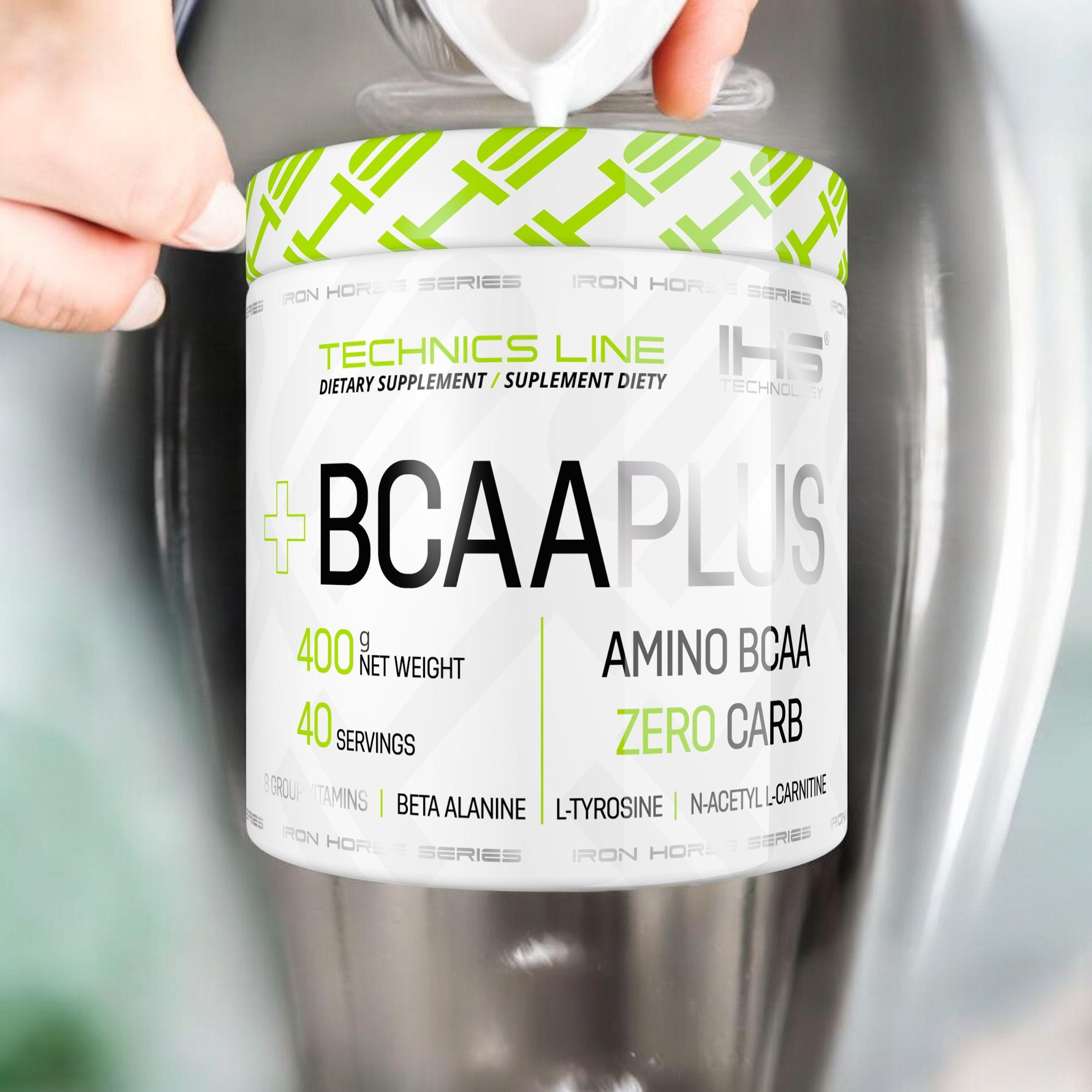 IRON HORSE BCAA PLUS - 3x 400g
