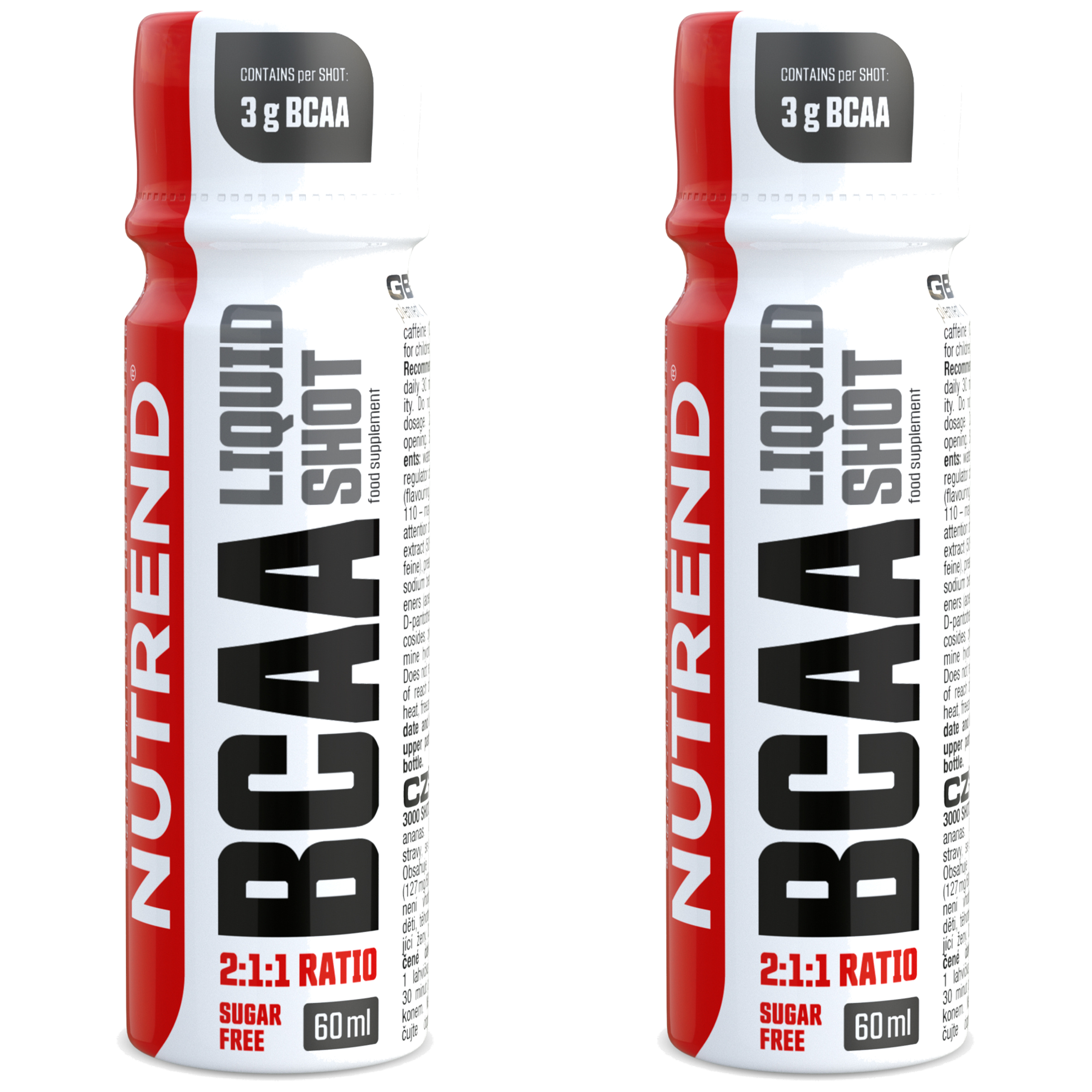 NUTREND BCAA Mega Shot - 2x 60ml