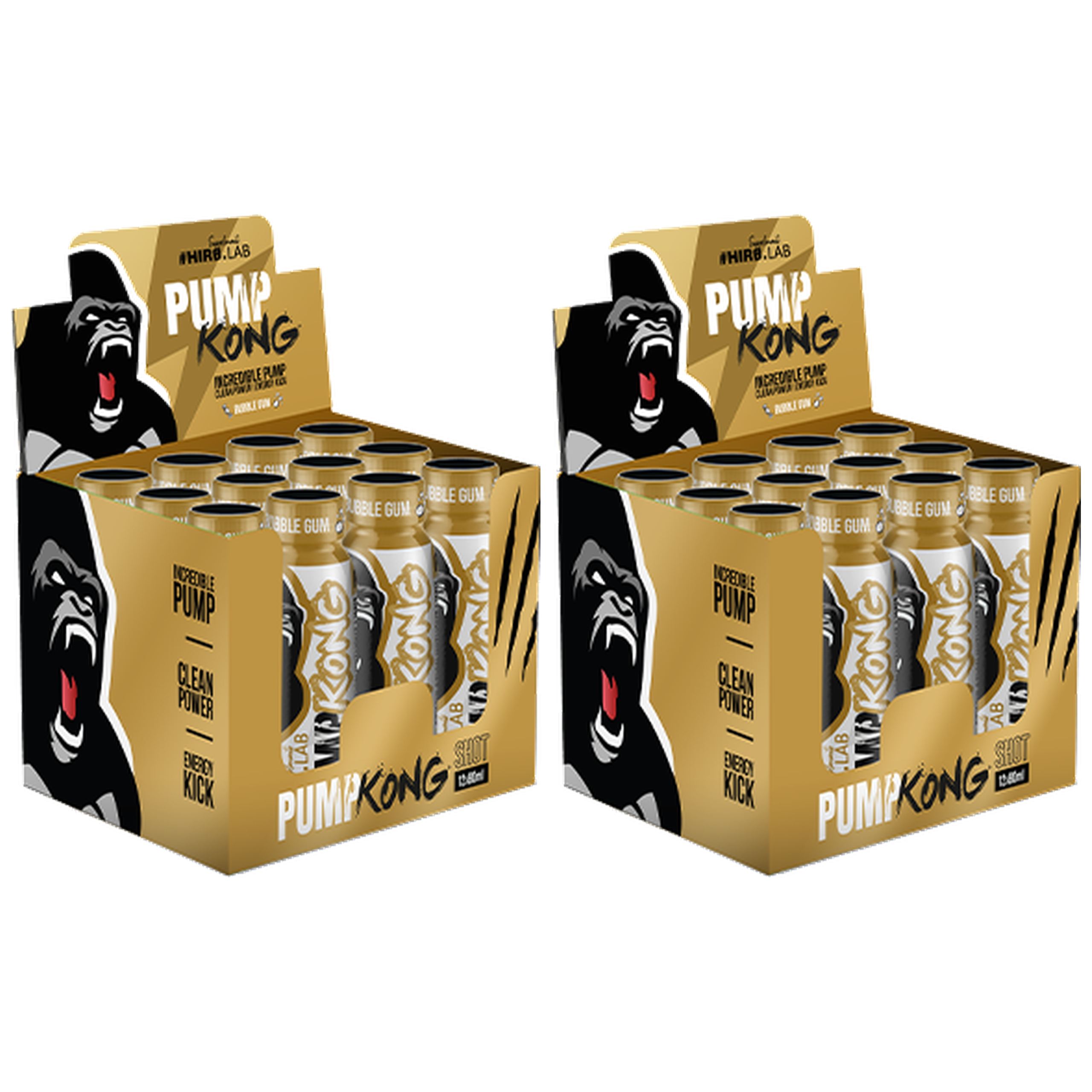 HIRO.LAB - Pump Kong Shot - 12x 2x 80ml