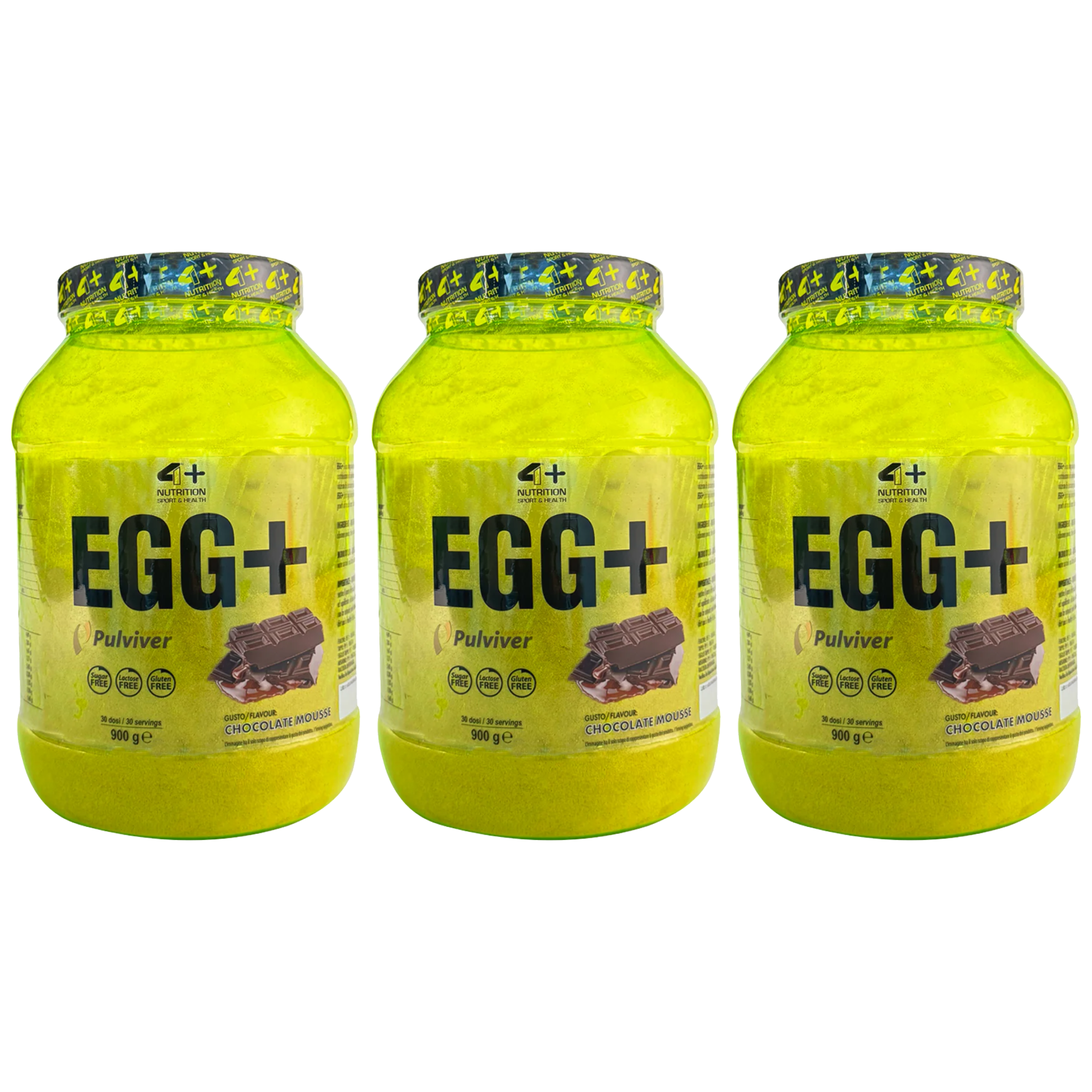 4+ NUTRITION EGG+ - 3x 900g