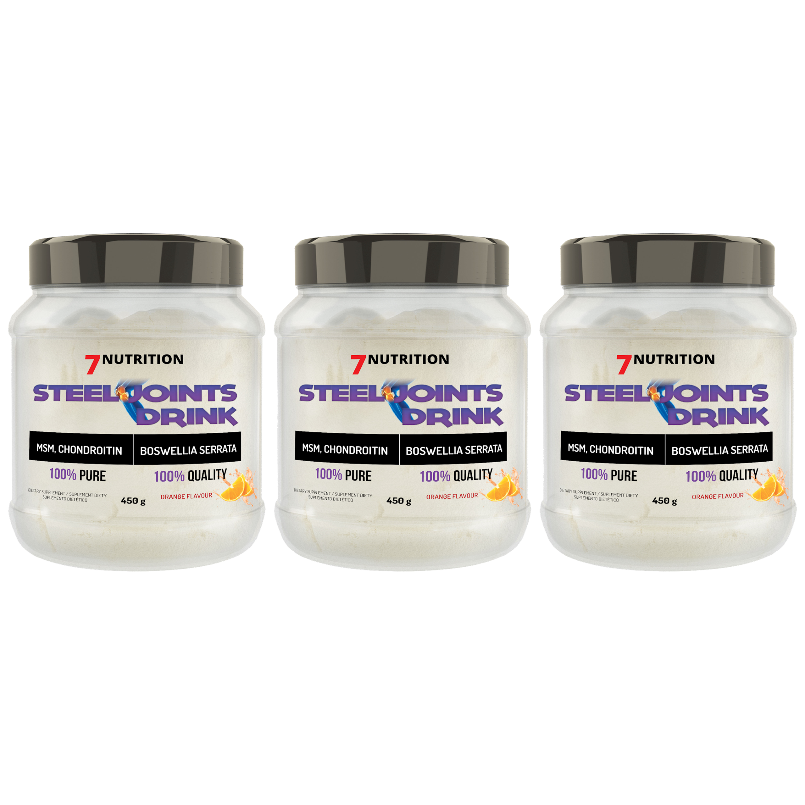 7 NUTRITION Steel Joints Drink - 3x 450g