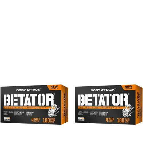BODY ATTACK - Betator - 2x 180caps.