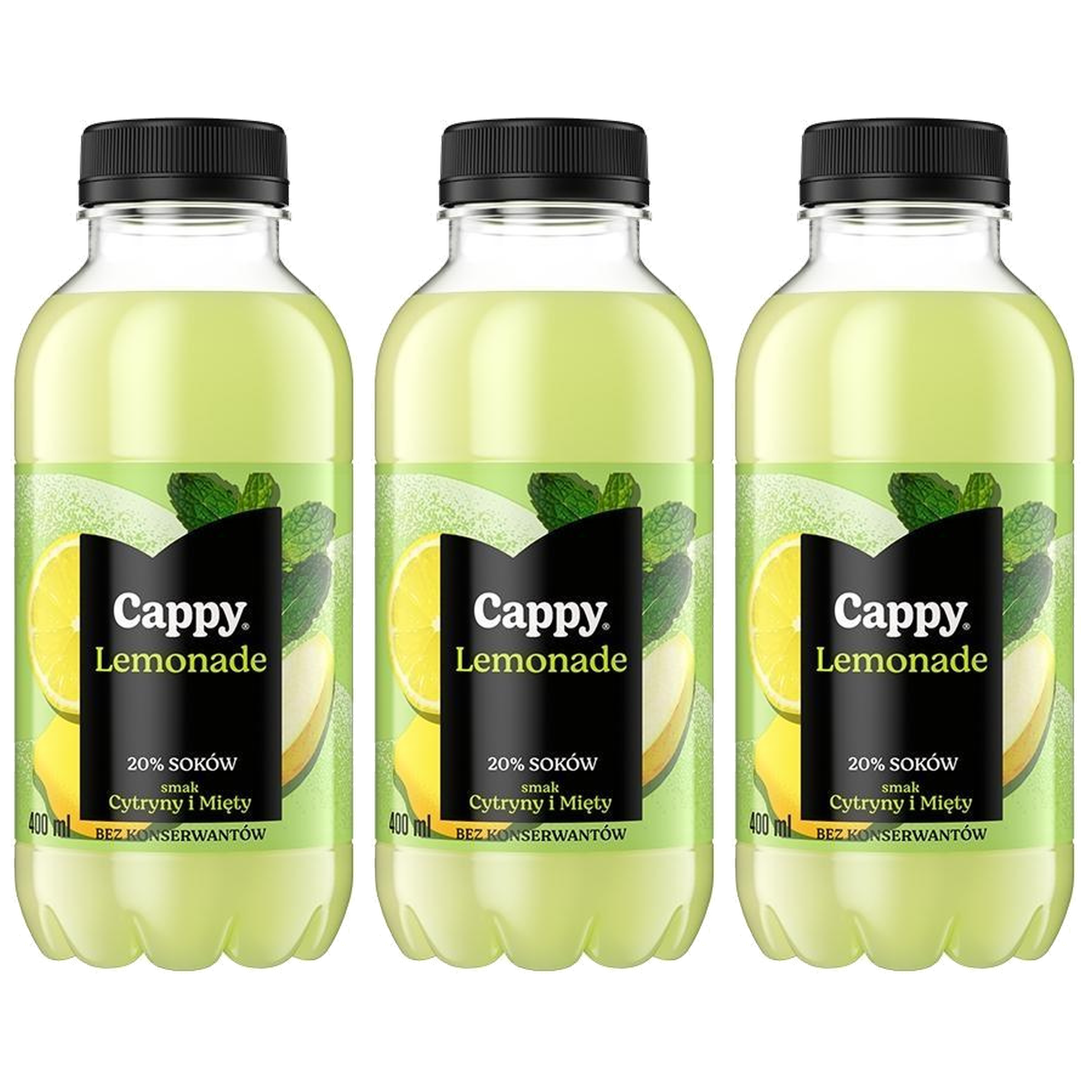 CAPPY Lemonade - 3x 400ml