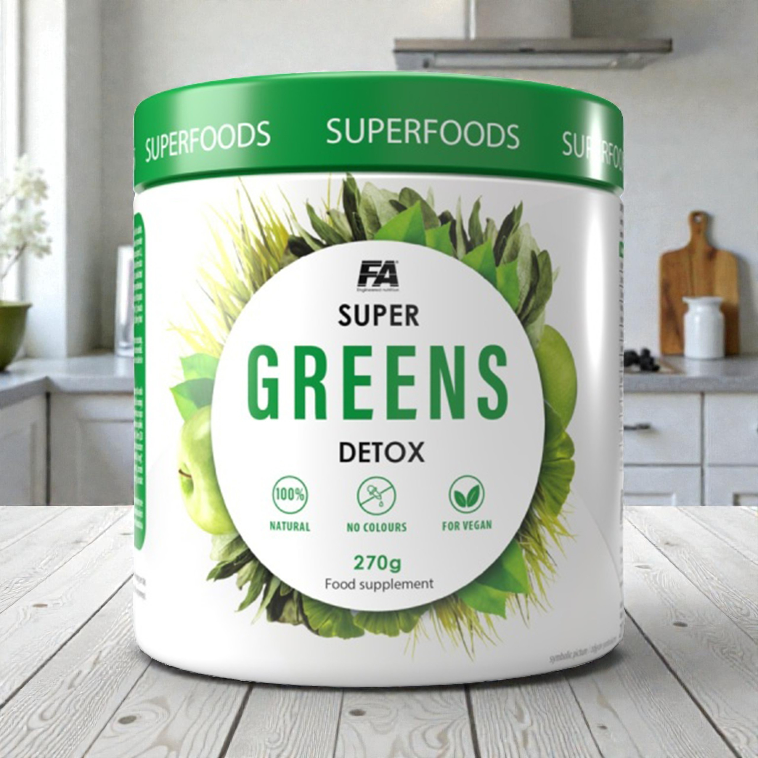 FITNESS AUTHORITY Super Greens Detox - 2x 270g