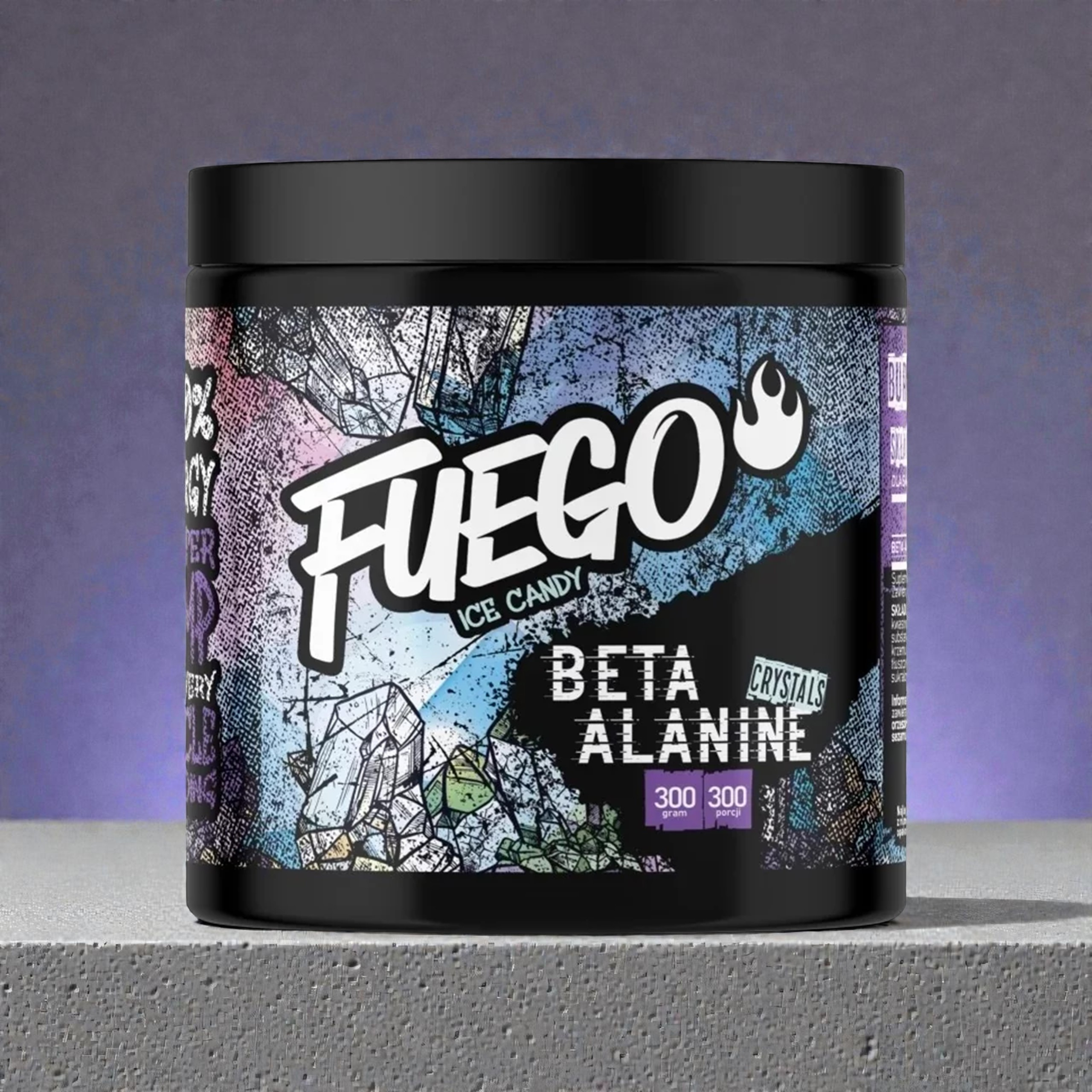 FUEGO - Beta Alanine - 300g - Ice Candy