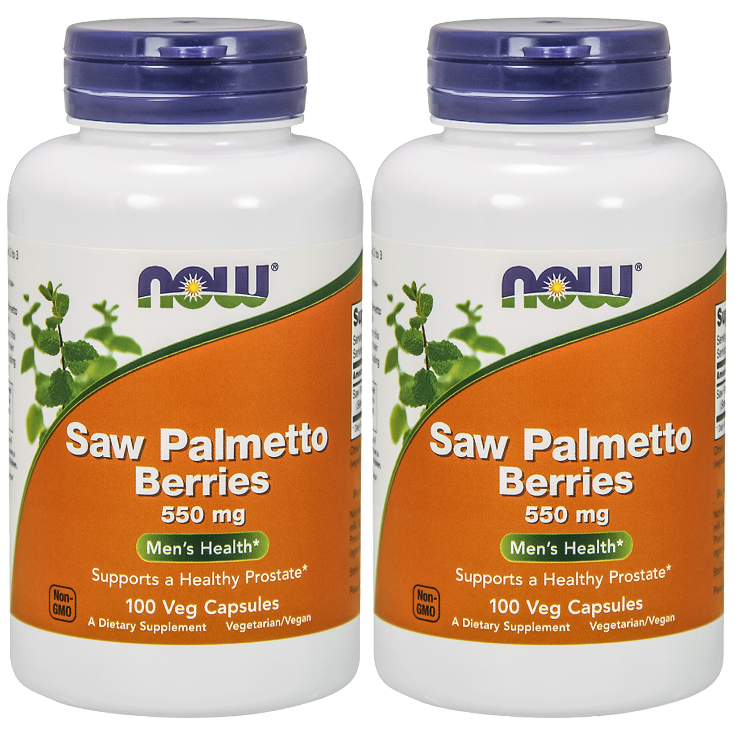 NOW SAW Palmetto Berries - 2x 100vegcaps