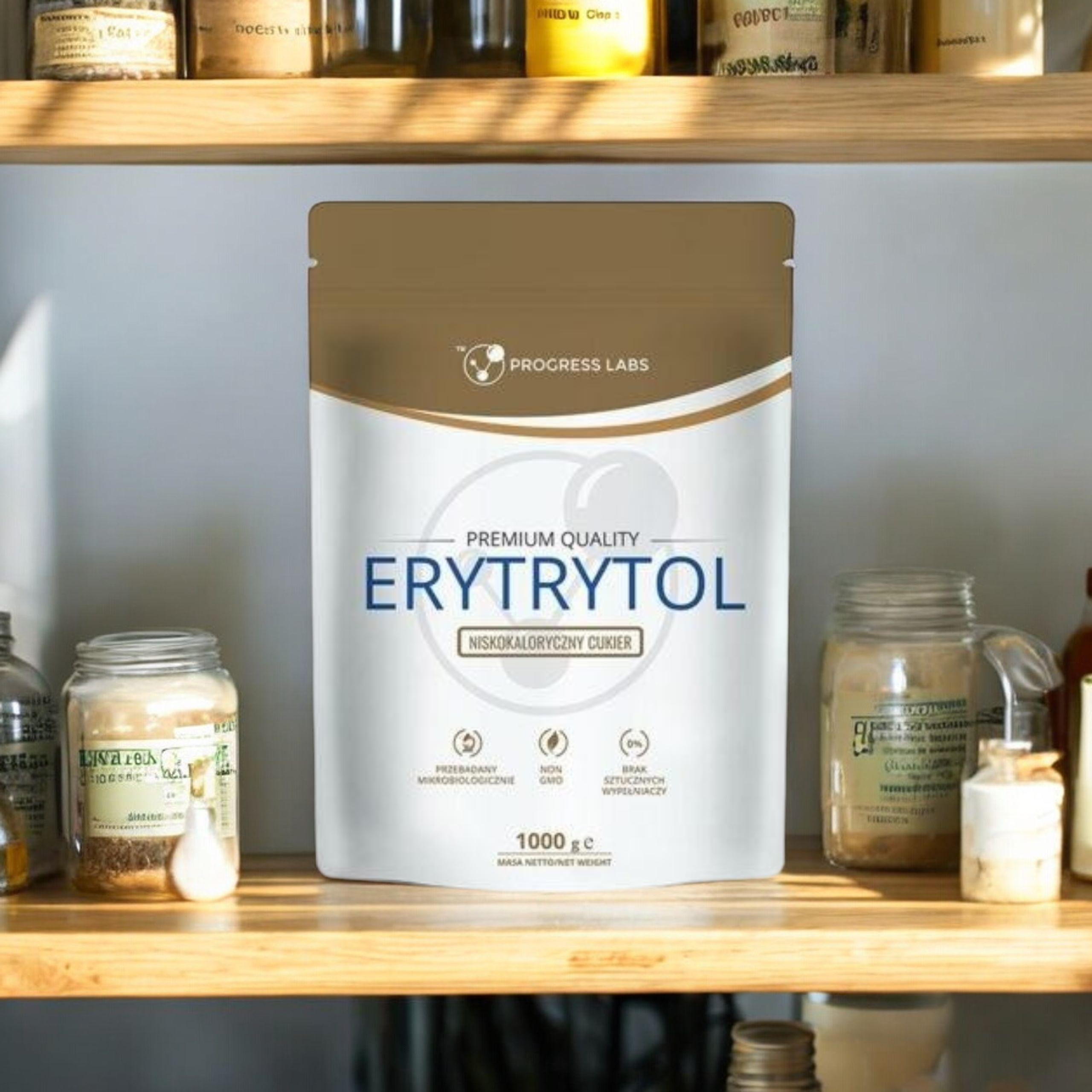 PROGRESS LABS - Erytrytol - 3x 1000g