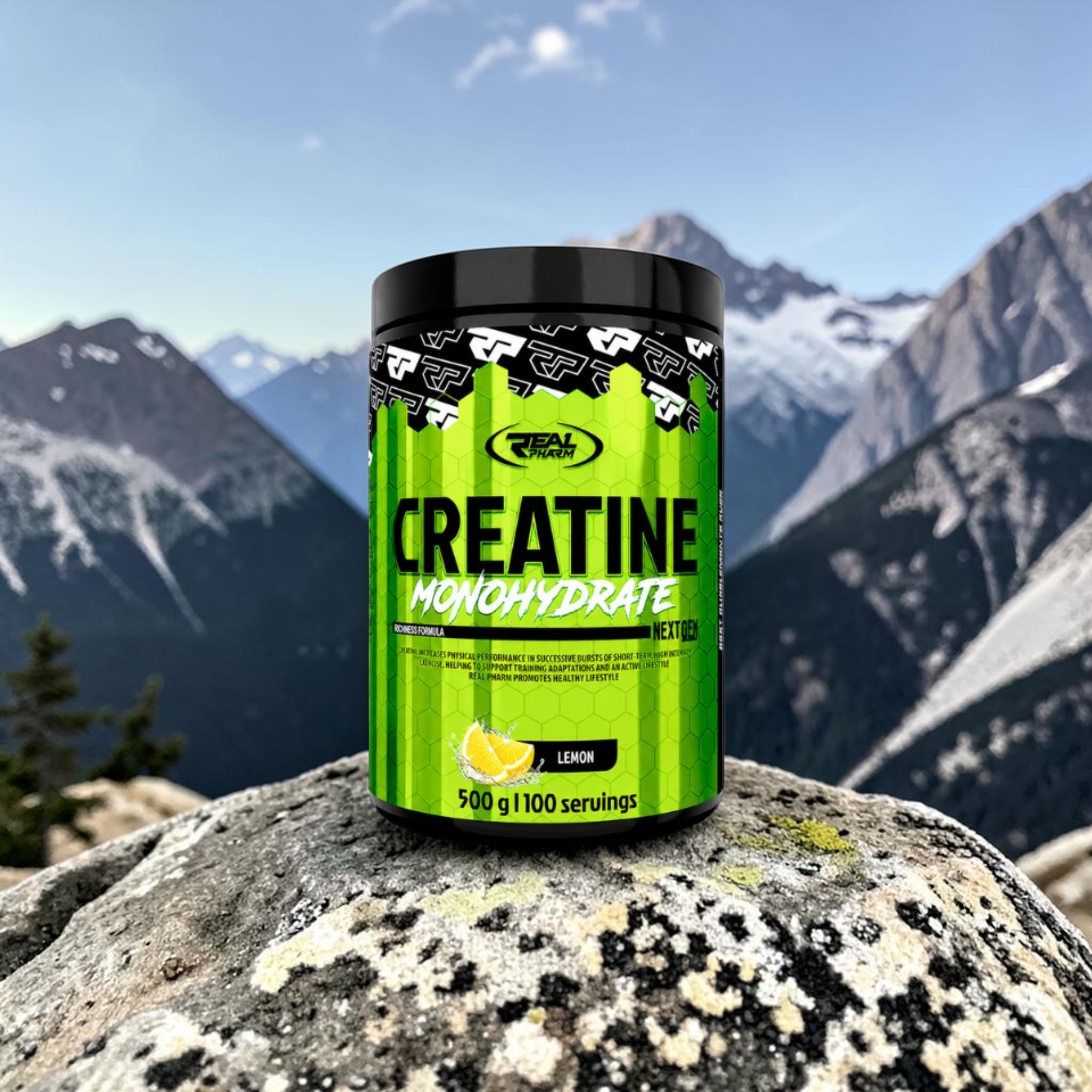 REAL PHARM Creatine Monohydrate - 500g