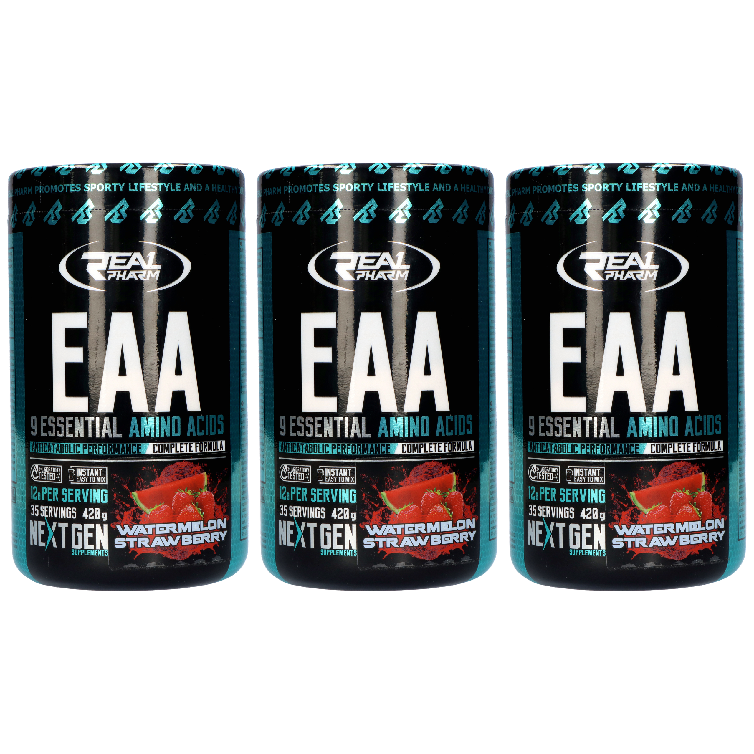REAL PHARM EAA - 3x 420g