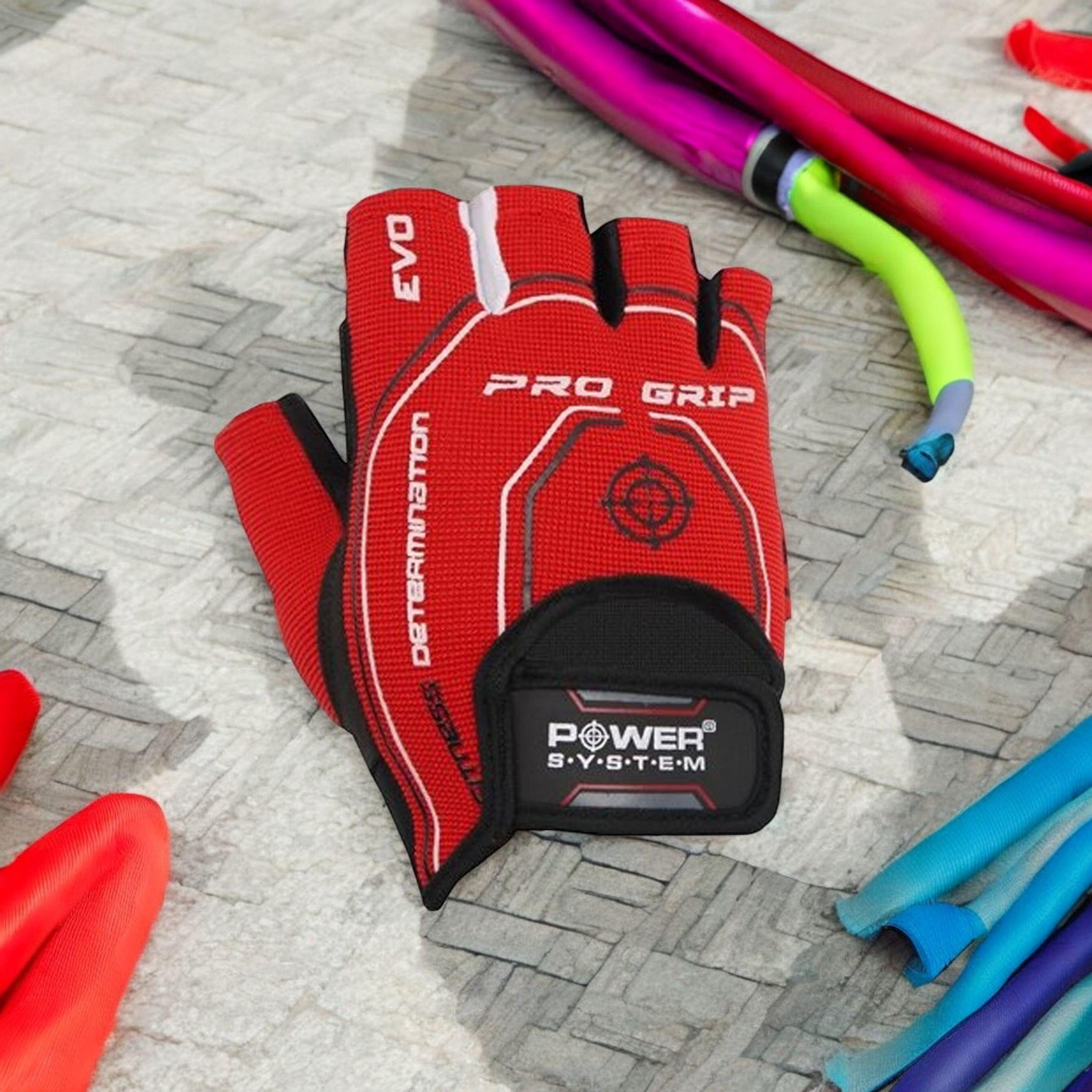POWER SYSTEM Rękawice - Pro Grip Evo - Red