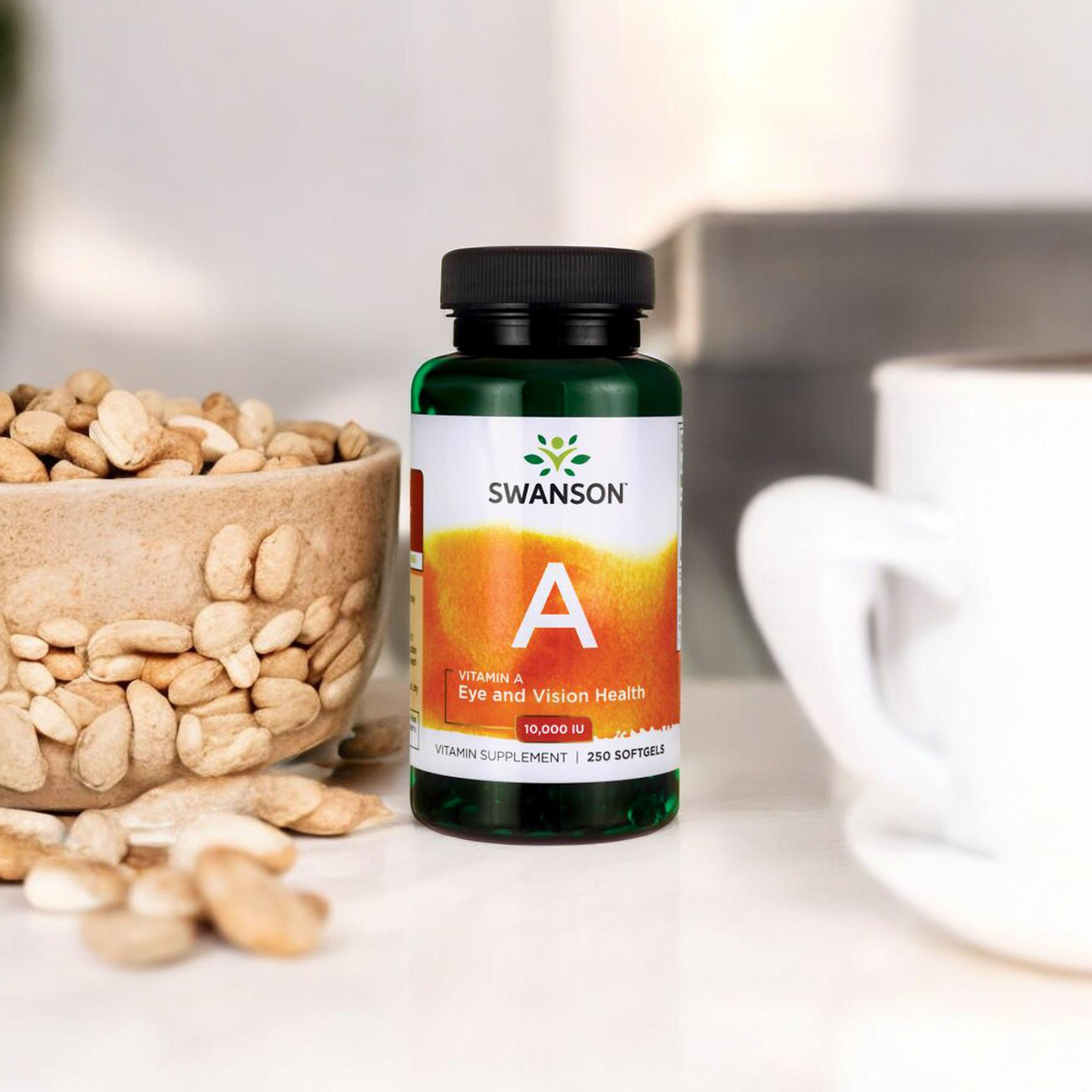 SWANSON Vitamin A 10000IU - 2x 250softgels