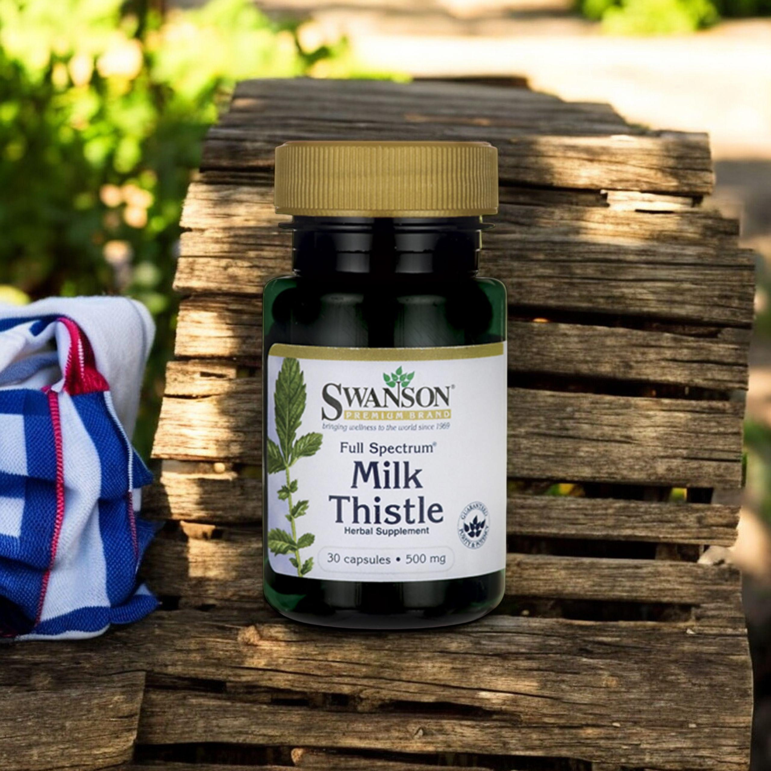 SWANSON Full Spectrum Milk Thistle 500mg - 30caps