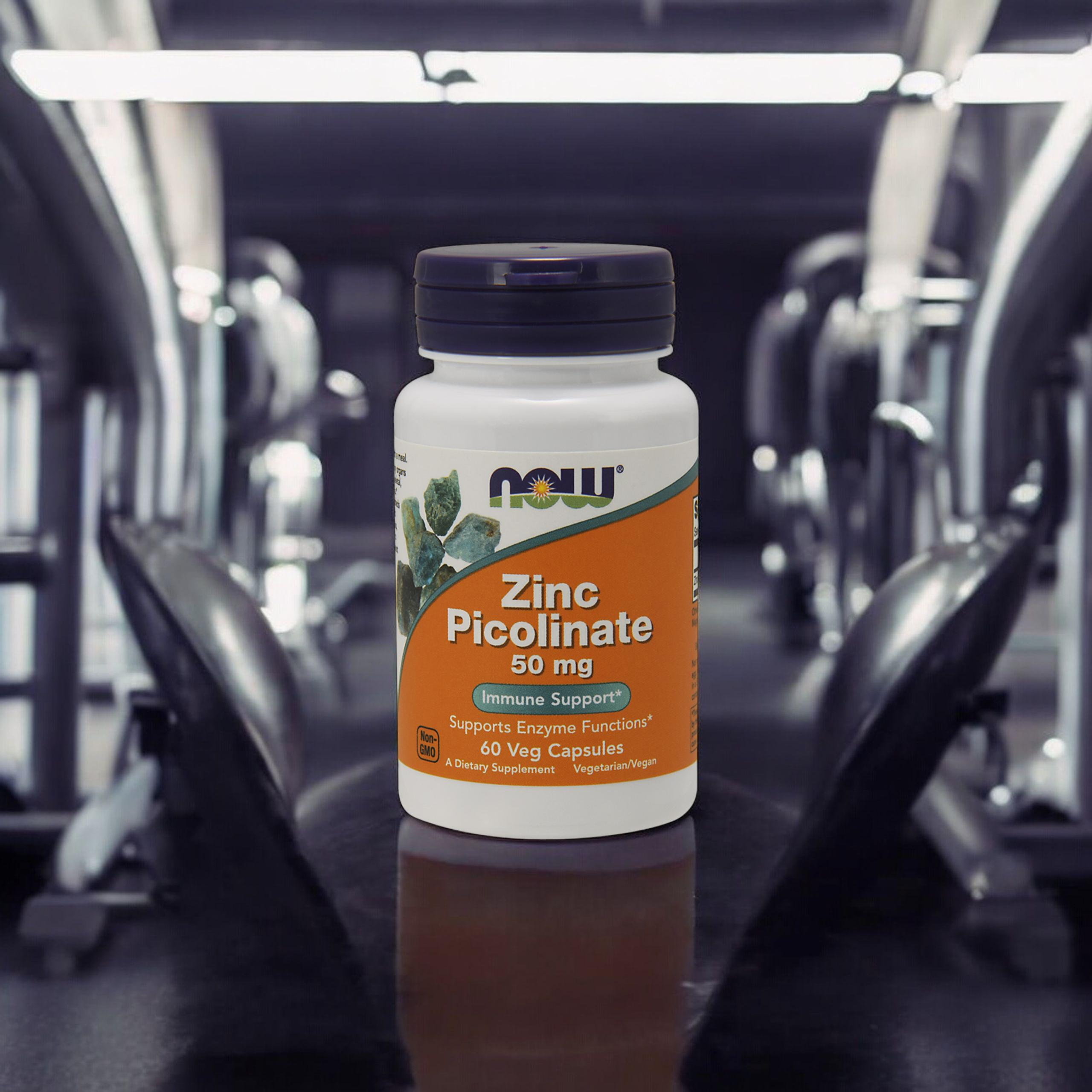 NOW Zinc Picolinate 50mg - 2x 60vegcaps.