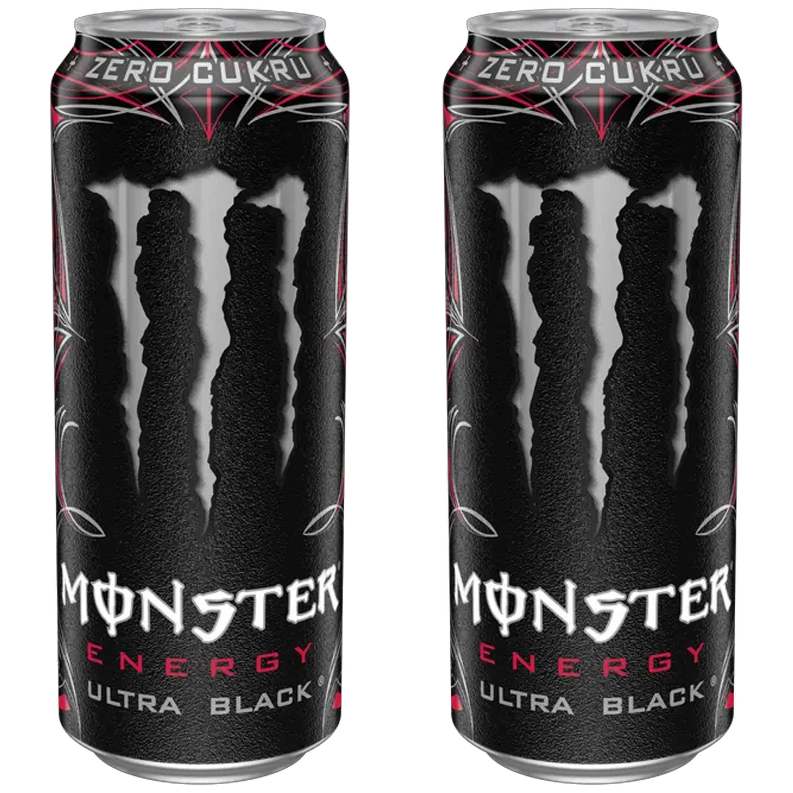 NAPOJE - Energy Ultra Black - 2x 500ml