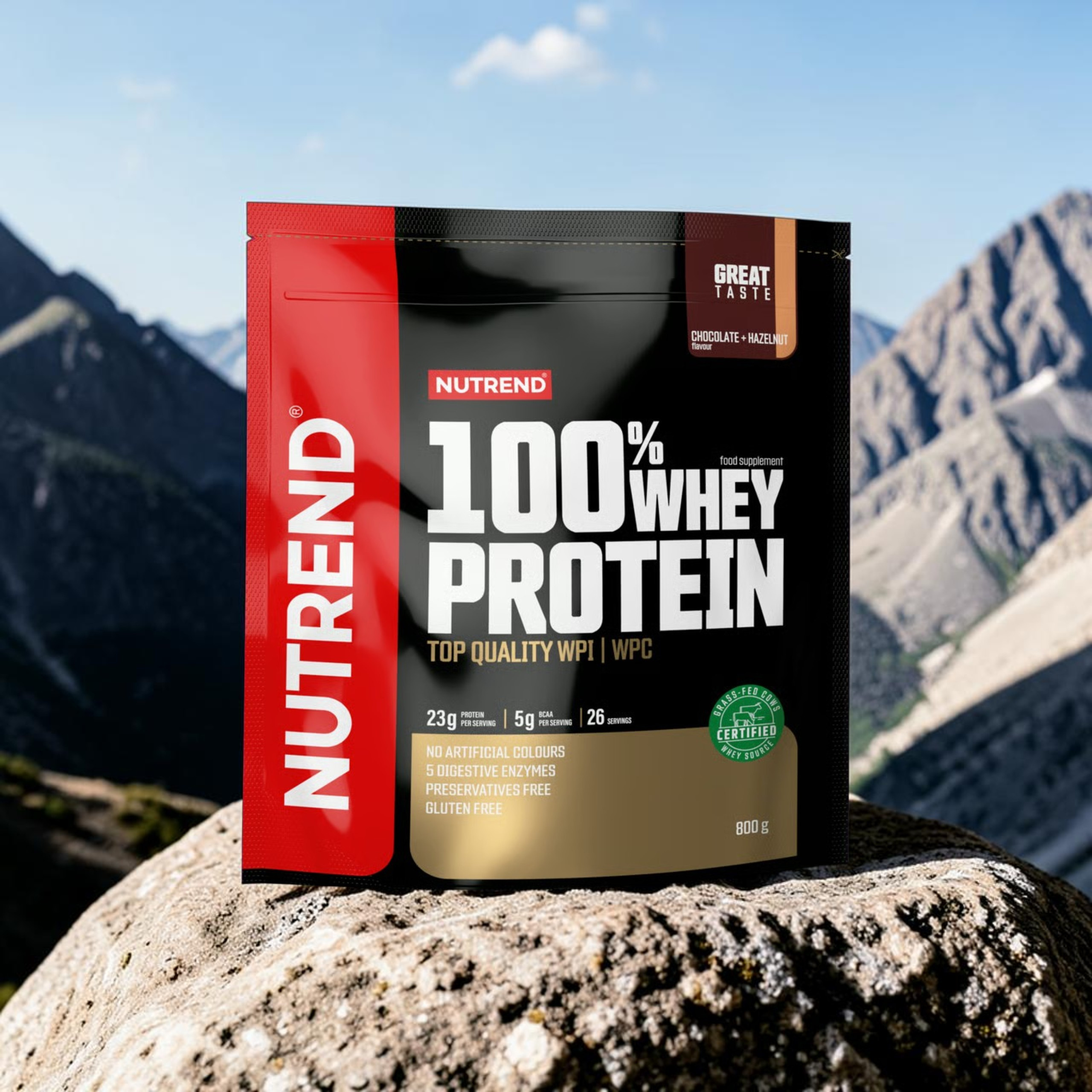 NUTREND - 100% Whey Protein - 3x 800g