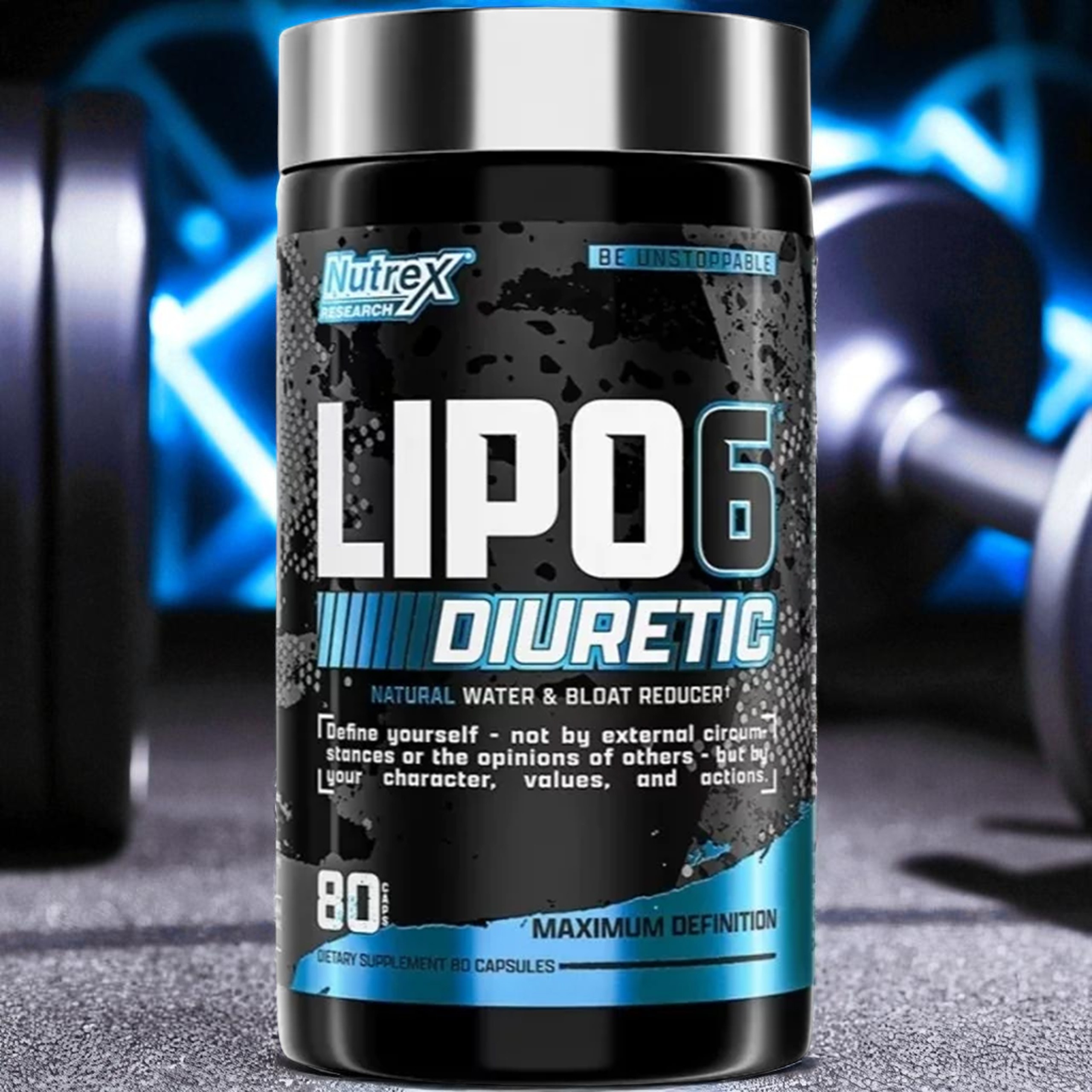NUTREX Lipo 6 Diuretic - 3x 80caps.