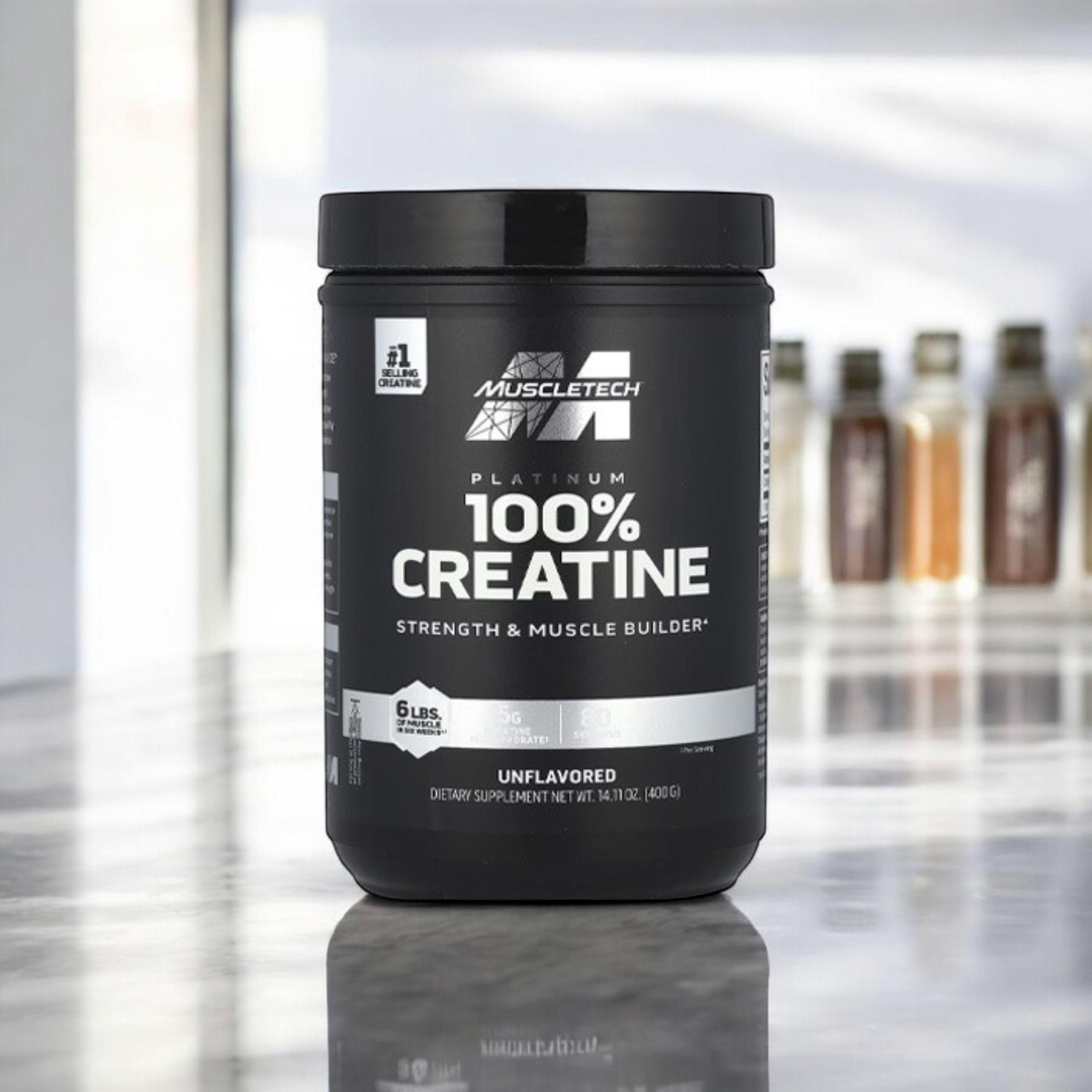 MUSCLE TECH Platinum Creatine - 3x 400g