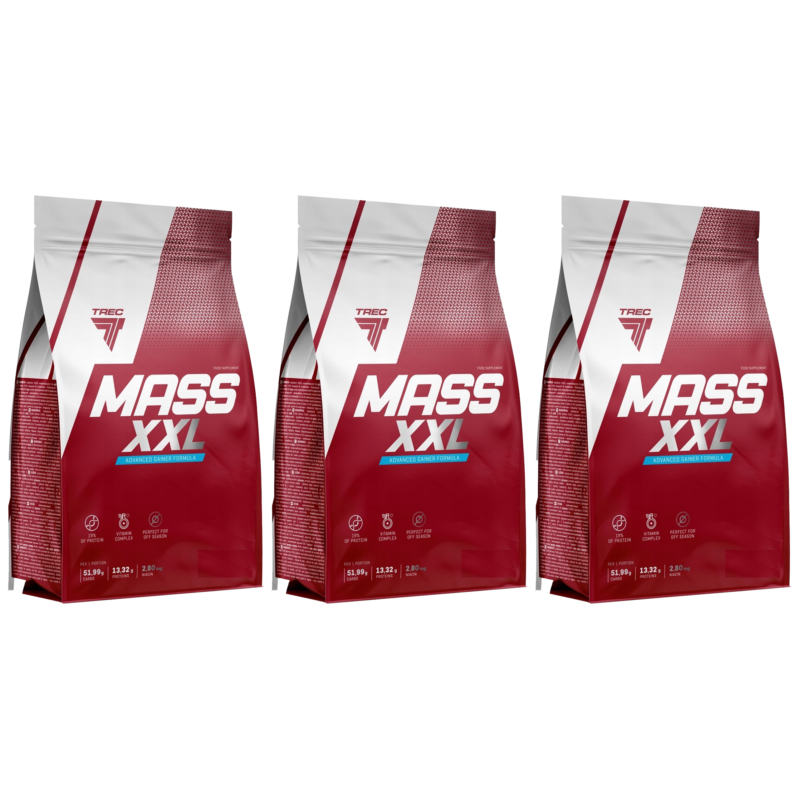 TREC Mass XXL - 3x 4800g