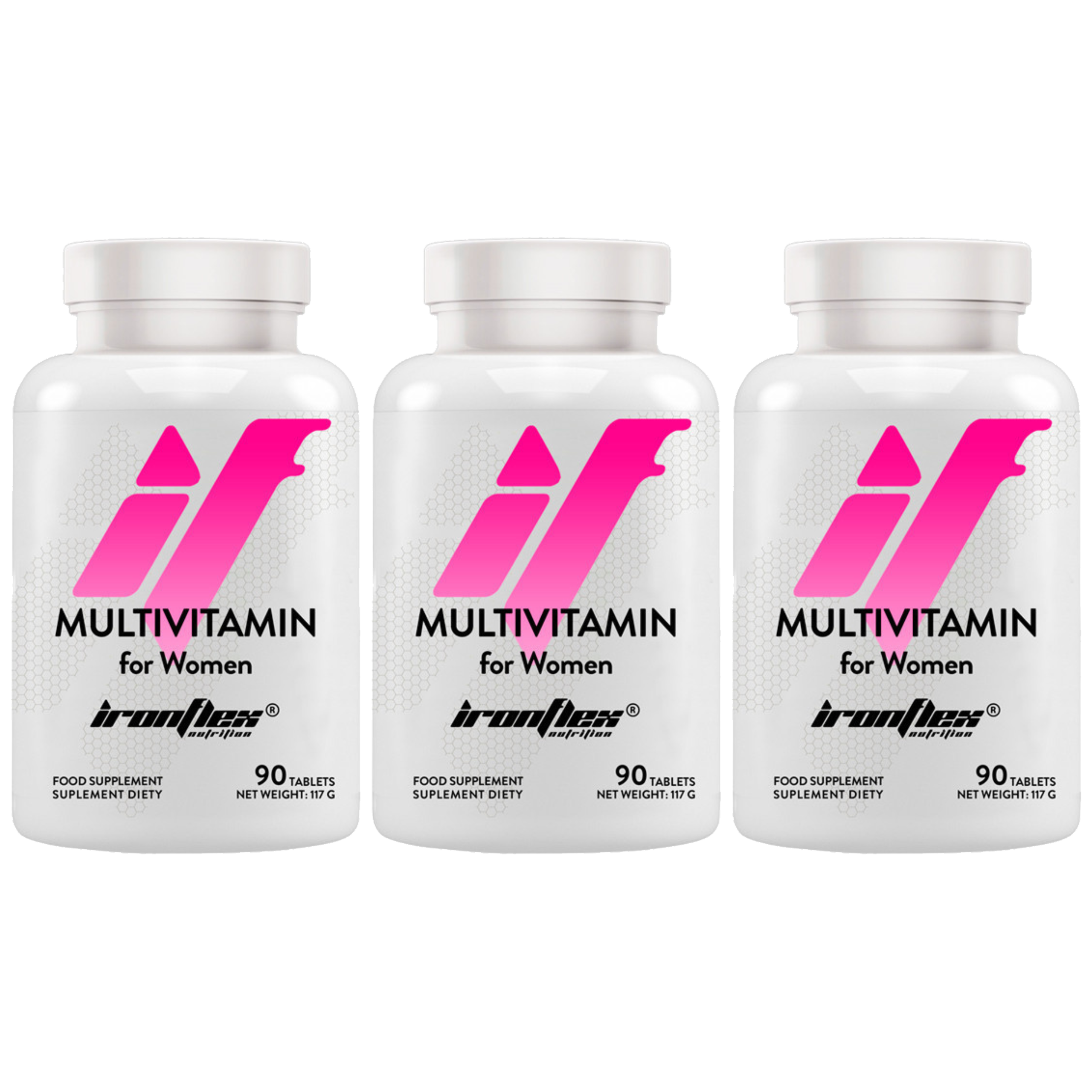 IRONFLEX Multivitamin for Women - 3x 90tabs
