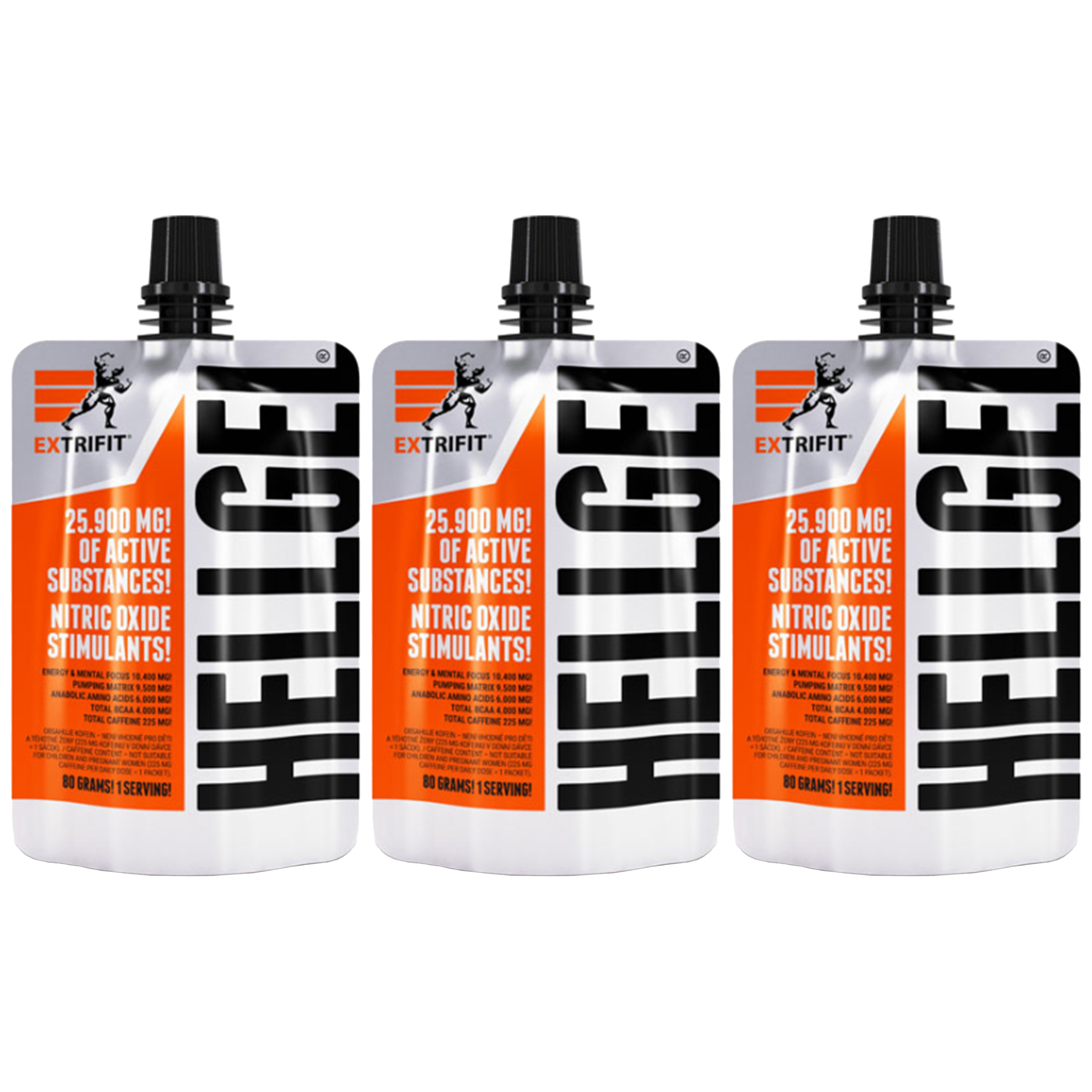 EXTRIFIT Hell Gel - 3x 80g