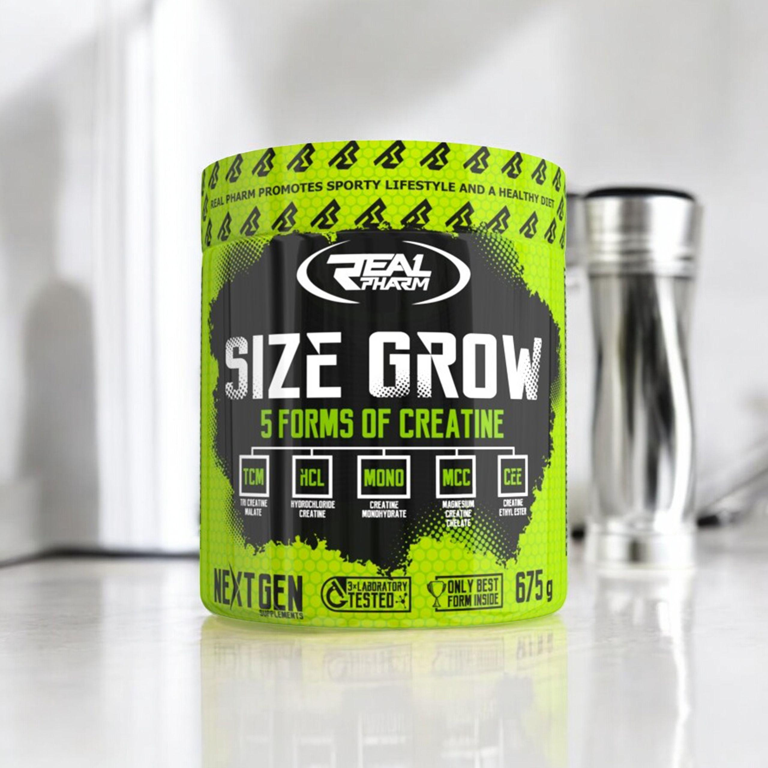 REAL PHARM Size Grow - 3x 675g