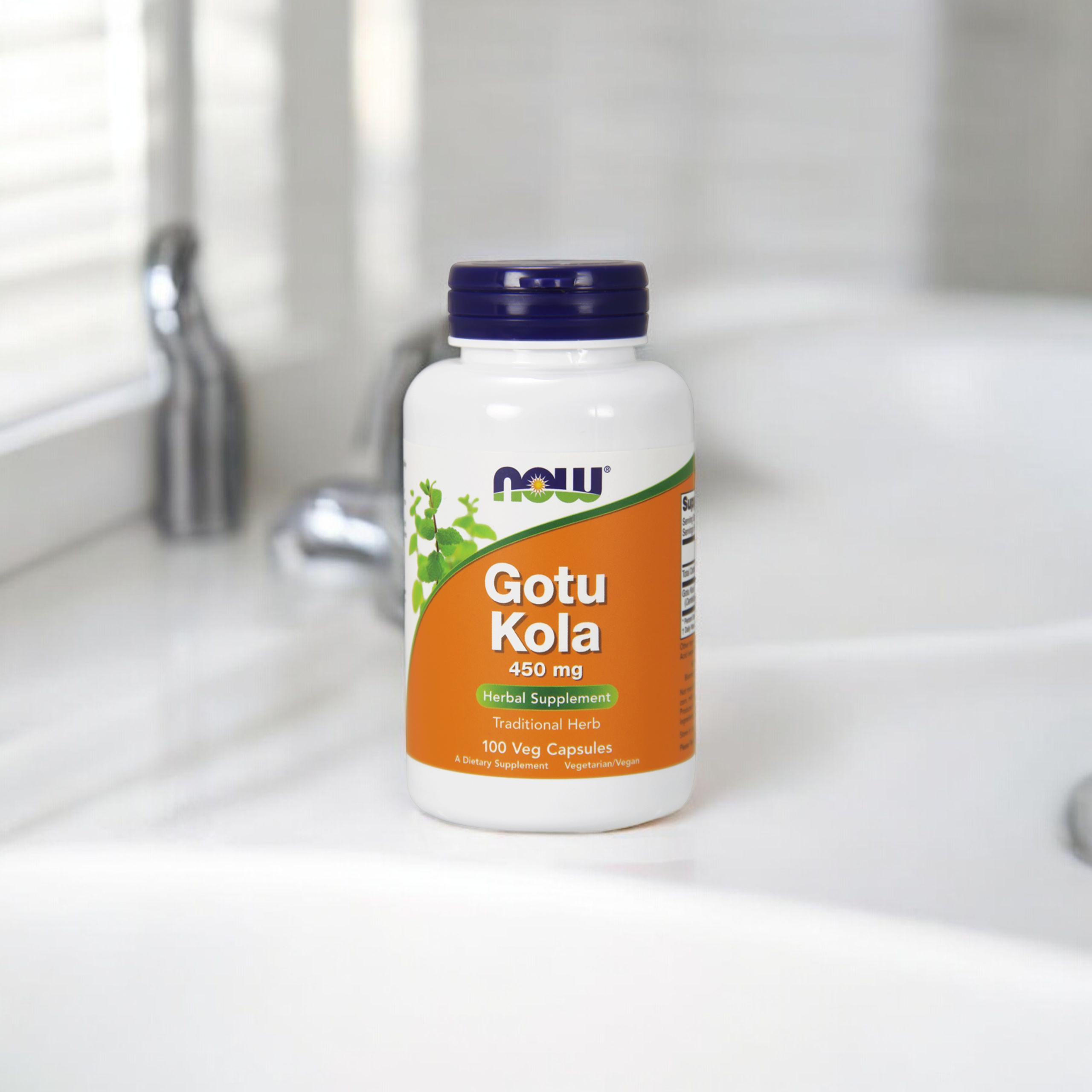 NOW Gotu Kola 450mg - 2x 100vcaps