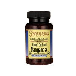 SWANSON Albion Chelated Manganese 10mg - 180caps