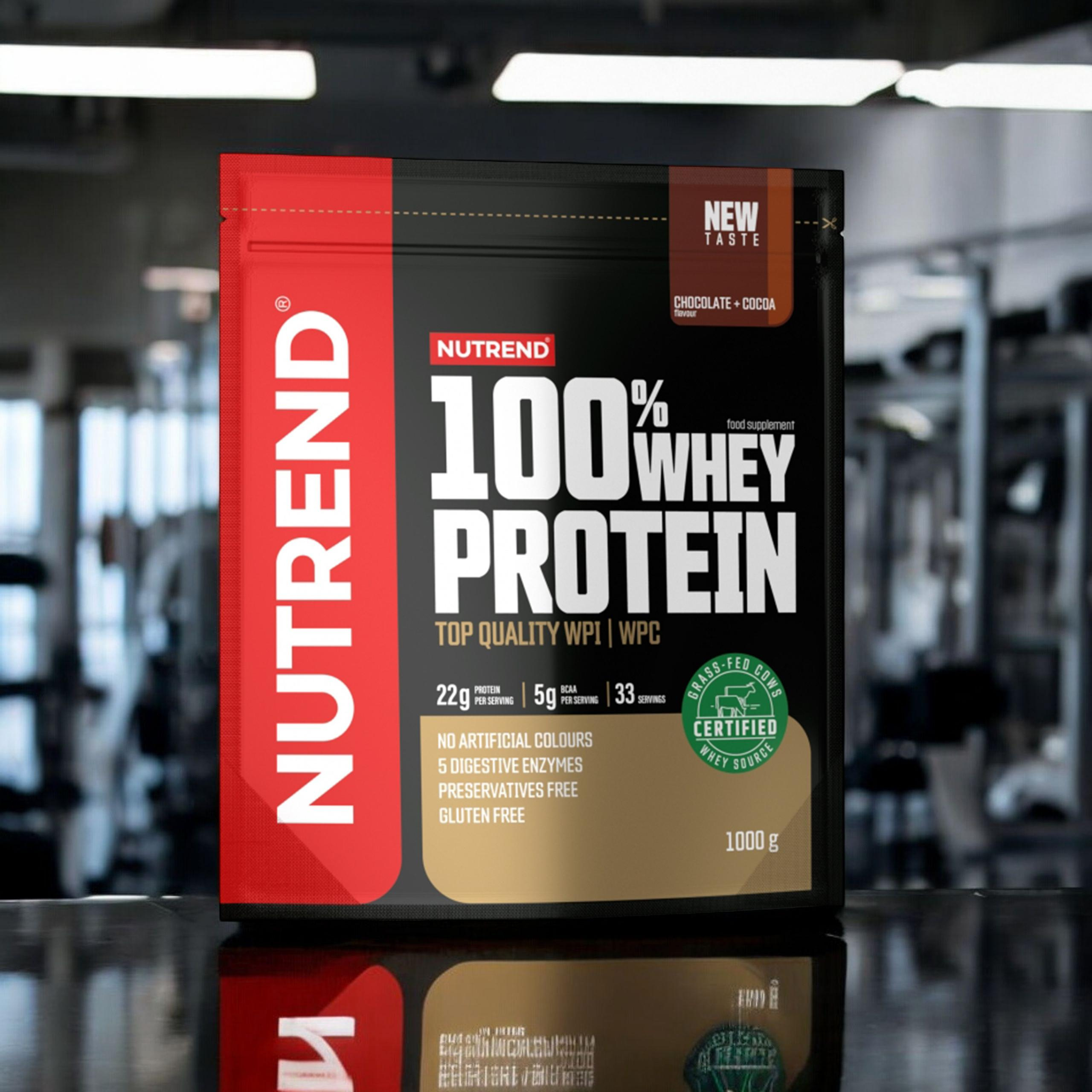 NUTREND 100% Whey Protein - 2x 1000g