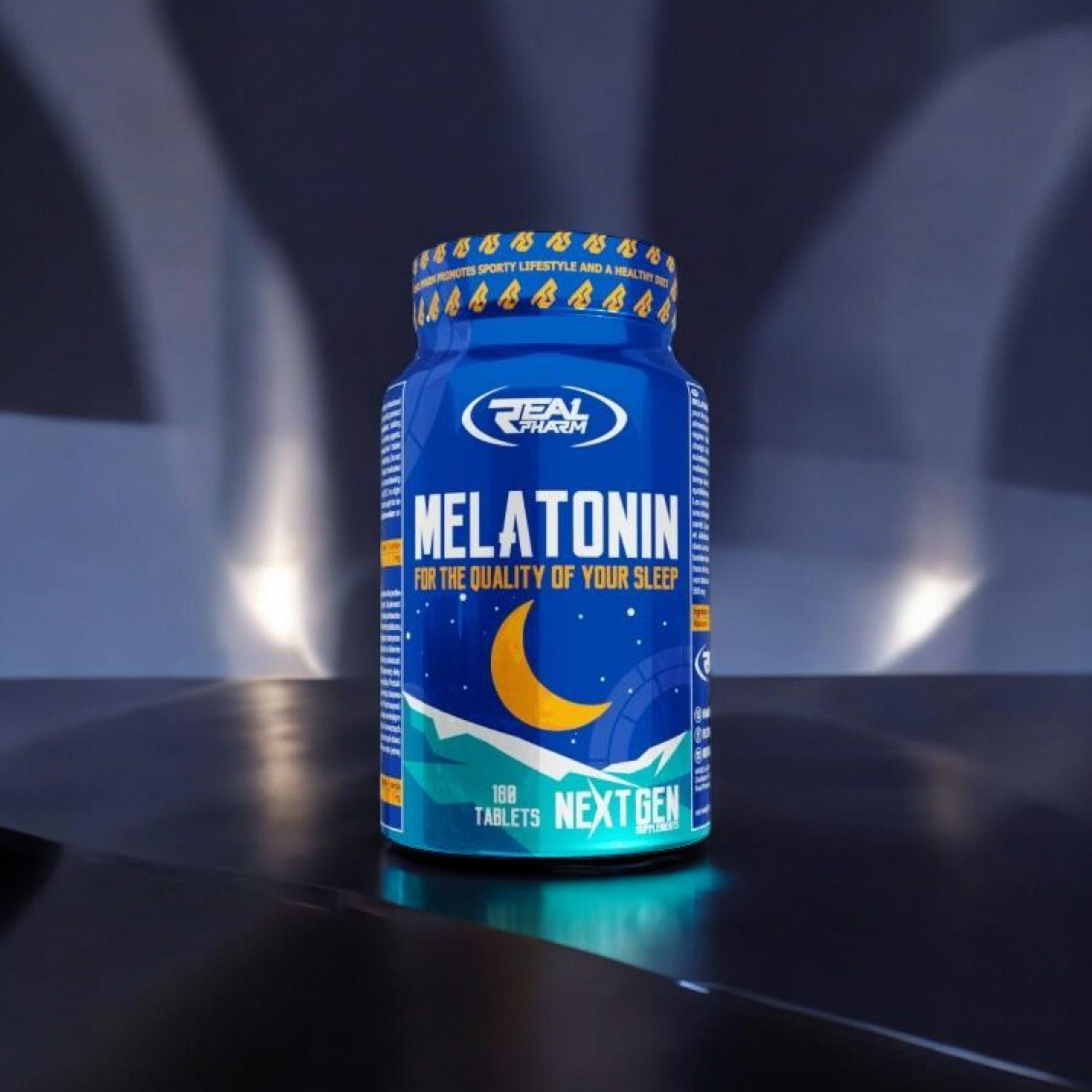 REAL PHARM - Melatonin - 180tabs.