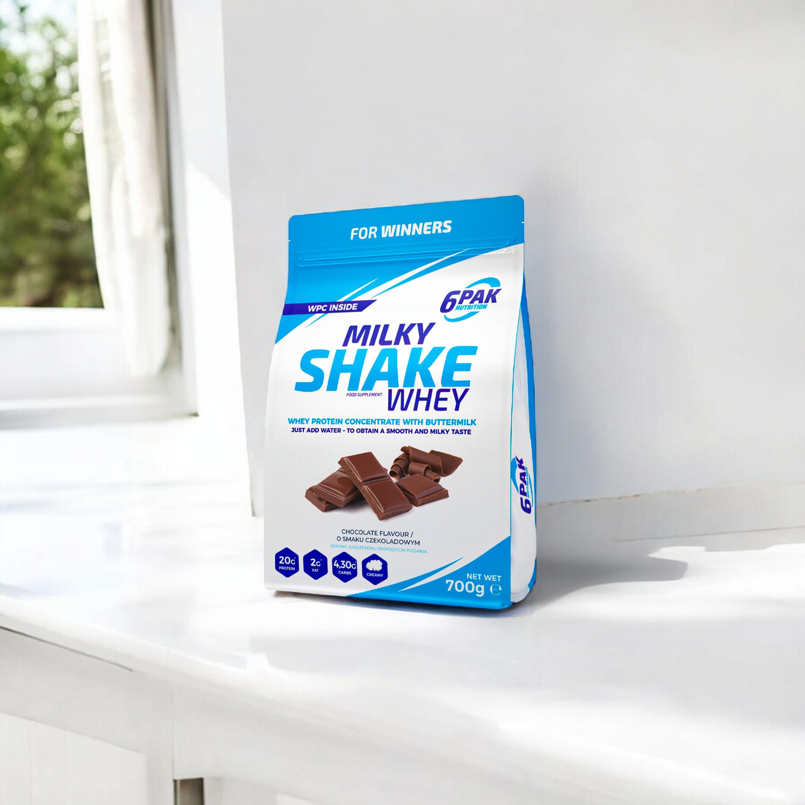 6PAK Milky Shake Whey - 700g