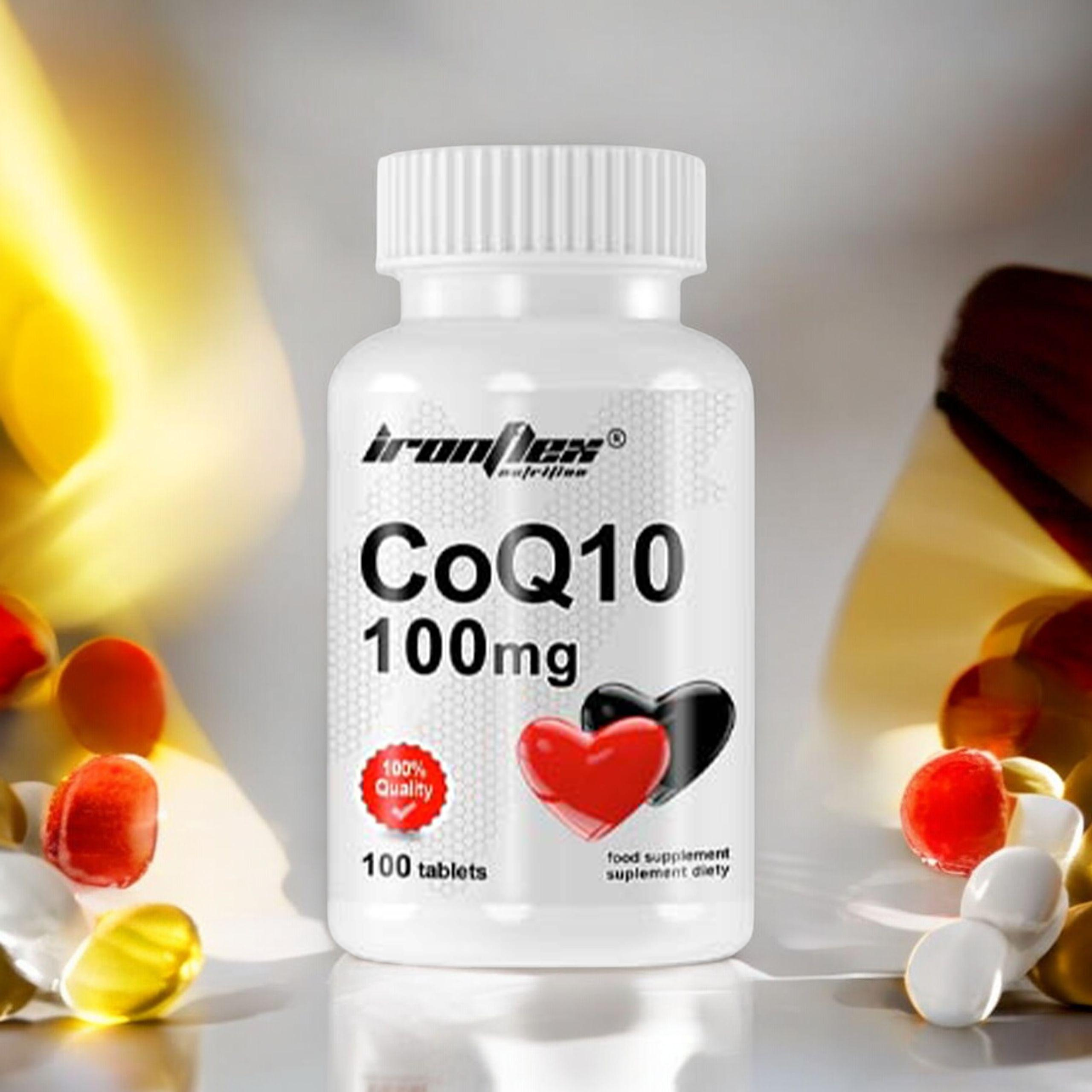 IRONFLEX CoQ10 100mg - 3x 100 tabs