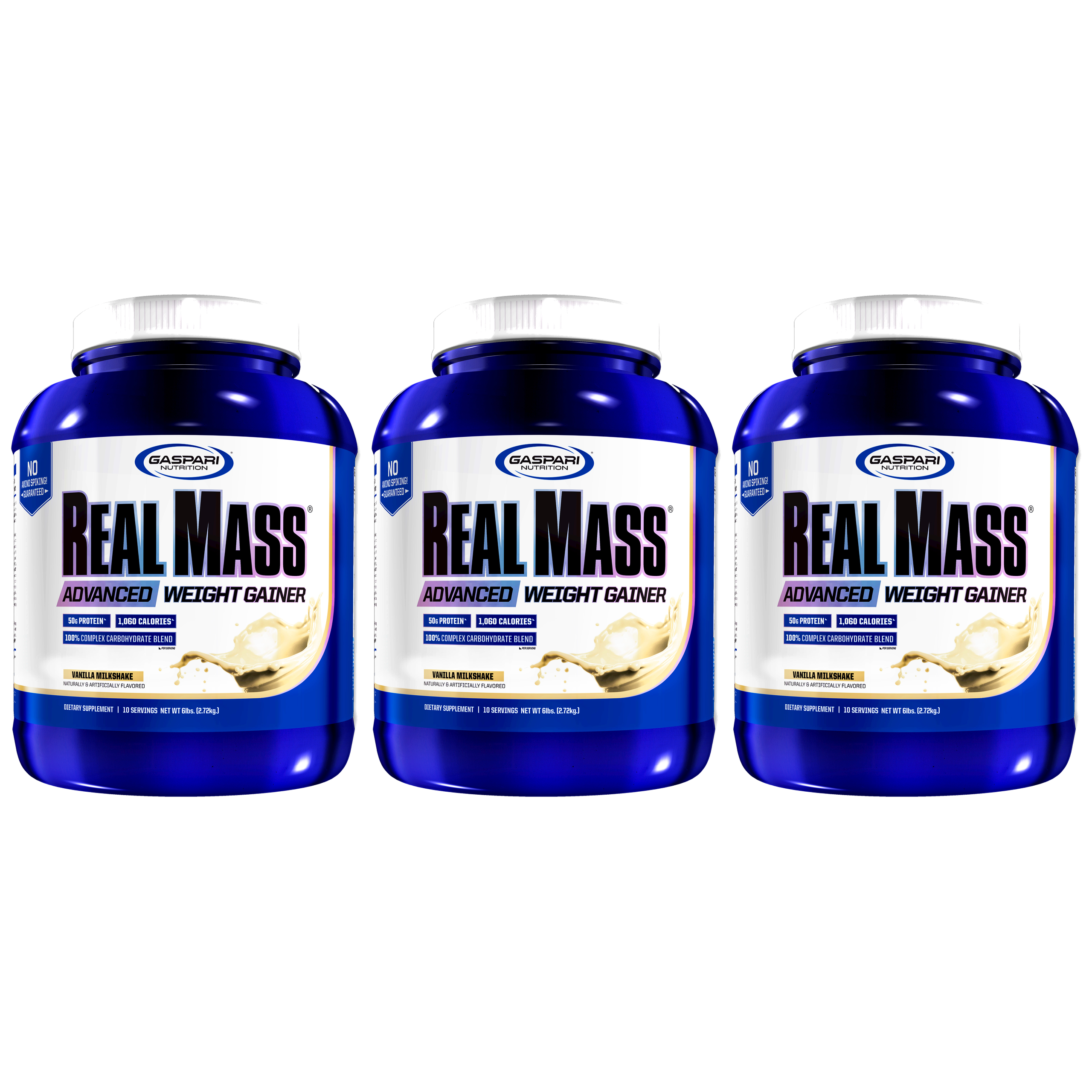 GASPARI NUTRITION Real Mass - 3x 2720g