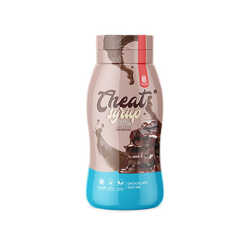 Cheat Meal Nutrition Syrup 0% (Syrop zero kalorii) - 3x 500ml - Czekoladowy