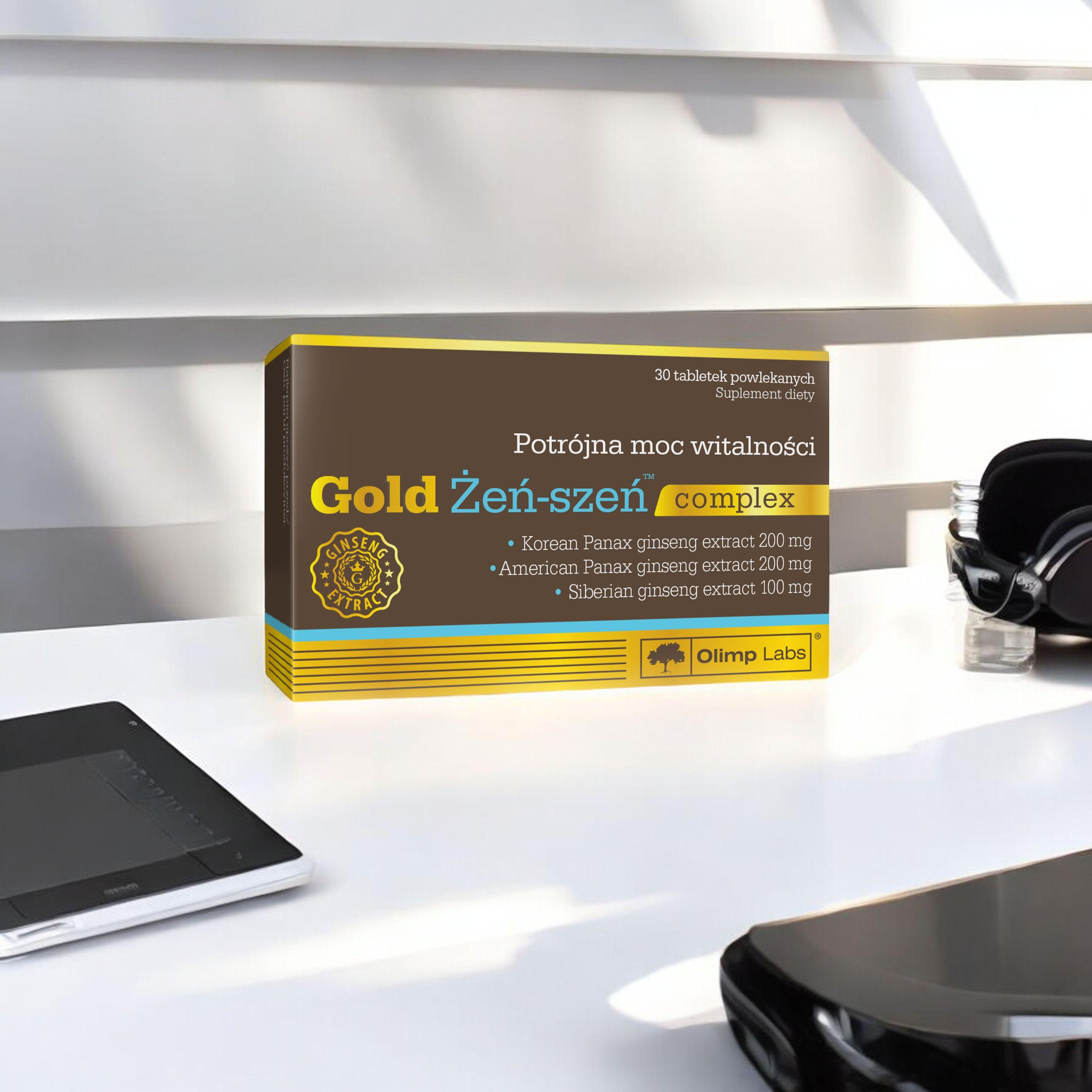 OLIMP Gold Żeń-Szeń Complex - 2x 30tabs