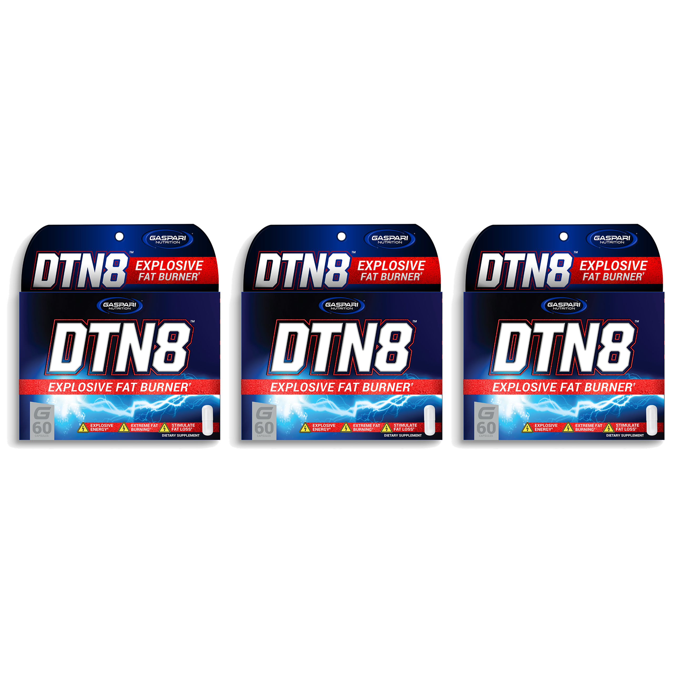 GASPARI NUTRITION DTN8 - 3x 60caps