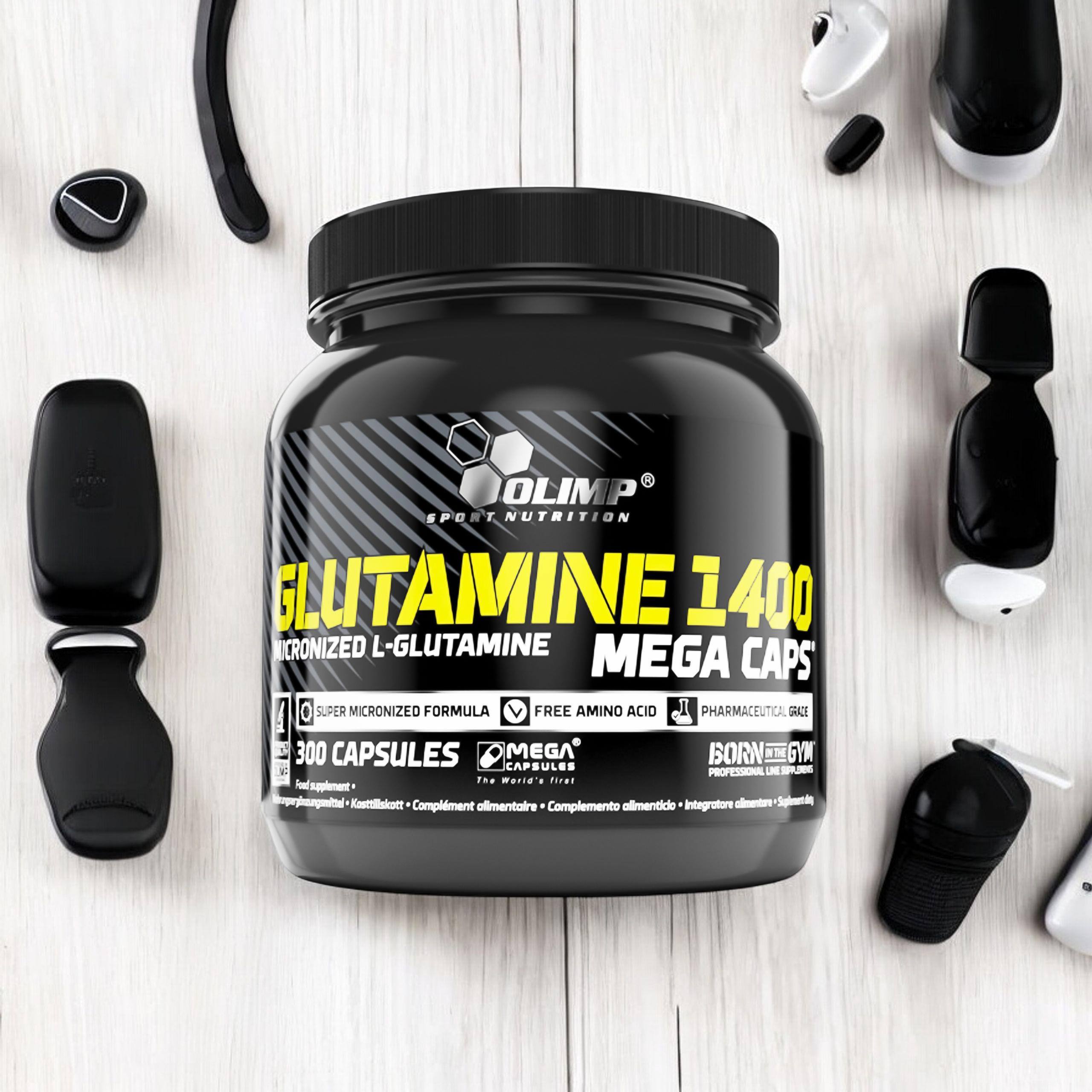 OLIMP L-Glutamine 1400 MC - 2x 300caps