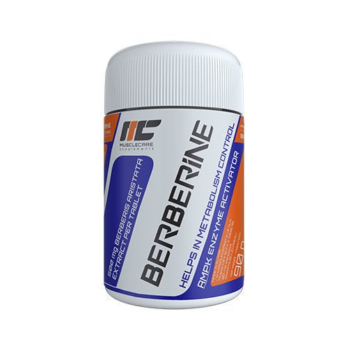 MUSCLE CARE Berberine 500mg - 3x 90tabs