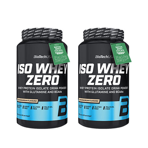 BioTech USA Iso Whey Zero - 2x 908g