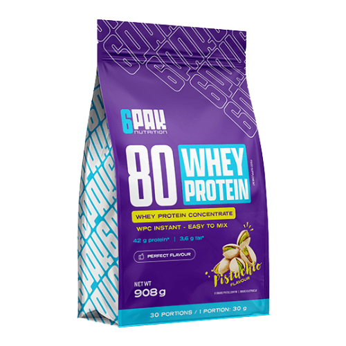 6PAK 80 Whey Protein - 3x 908g
