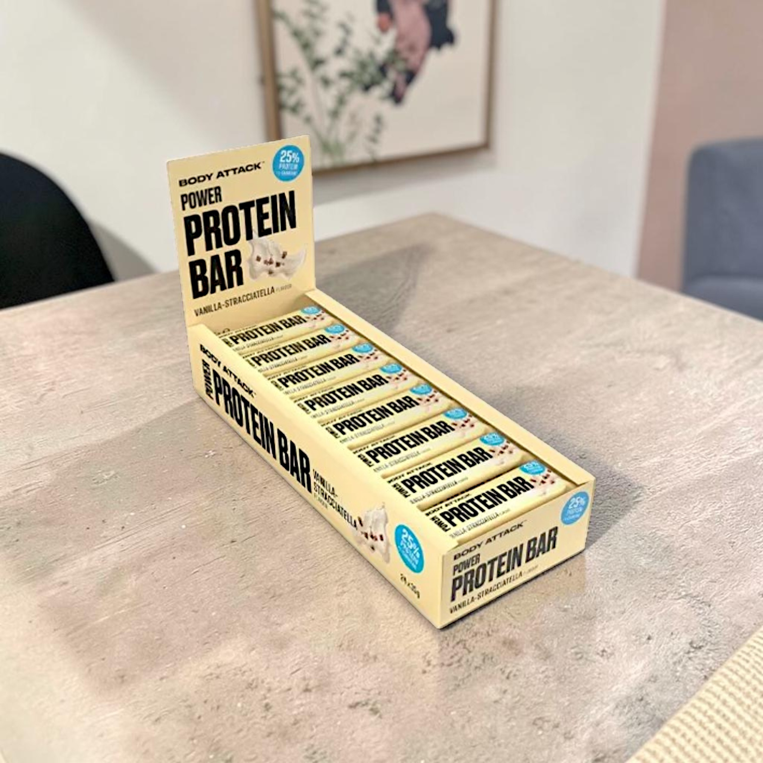 BODY ATTACK - Power Protein Bar - 24x 2x 35g
