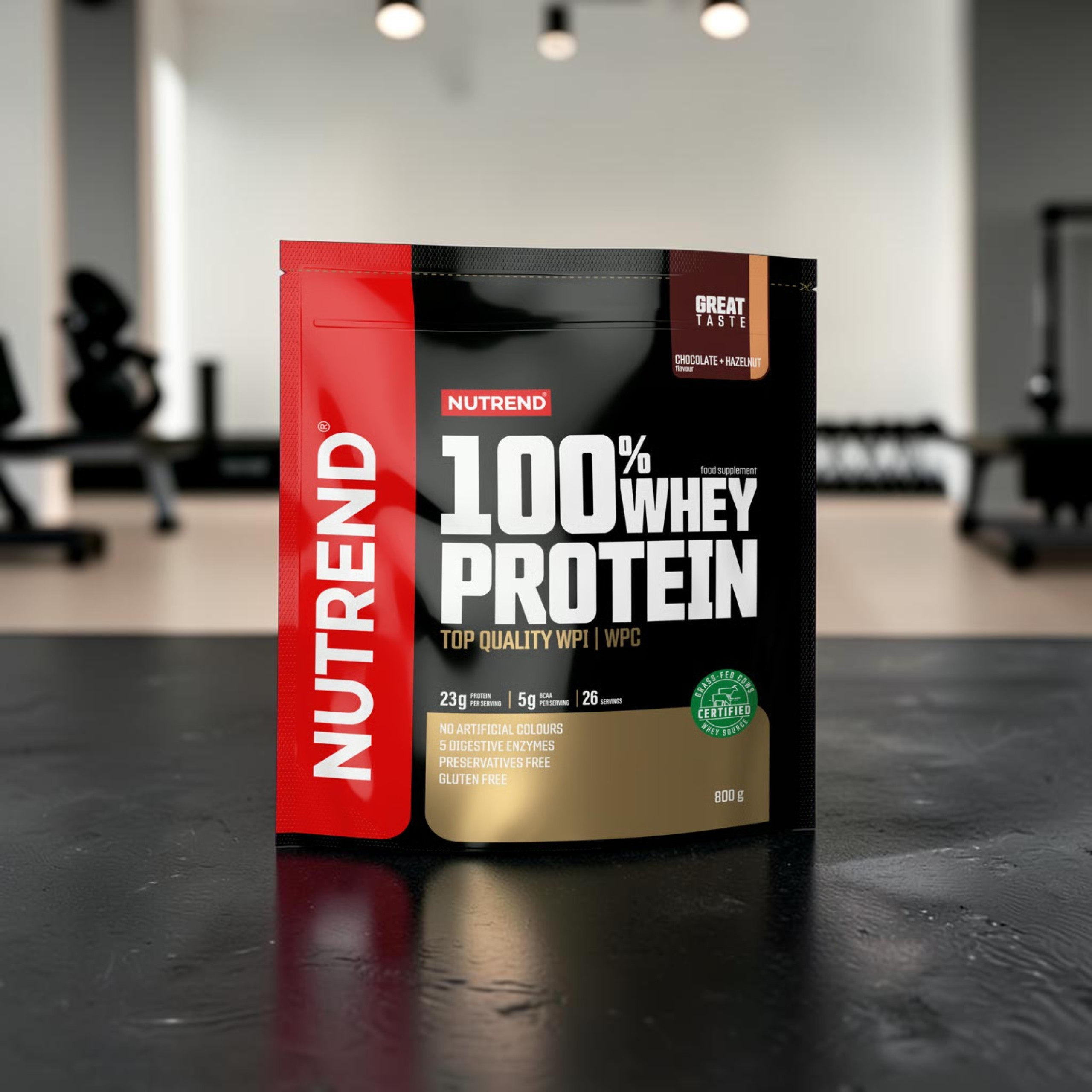 NUTREND - 100% Whey Protein - 3x 800g