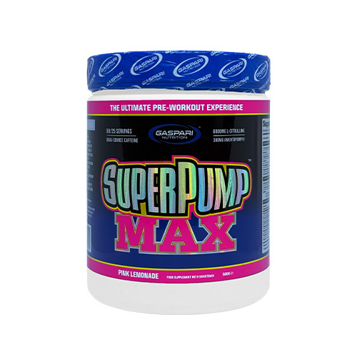 GASPARI NUTRITION - Super Pump Max - 3x 500g - Pink Lemonade